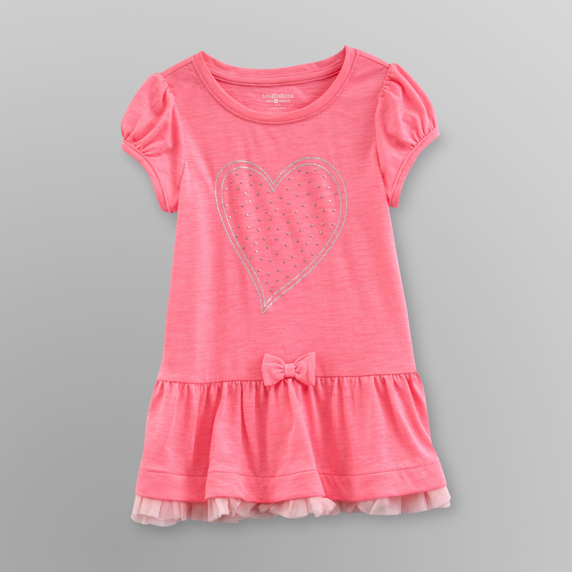 Toughskins Mix & Match Infant & Toddler Girl's Tunic - Girl Graphic at Sears.com
