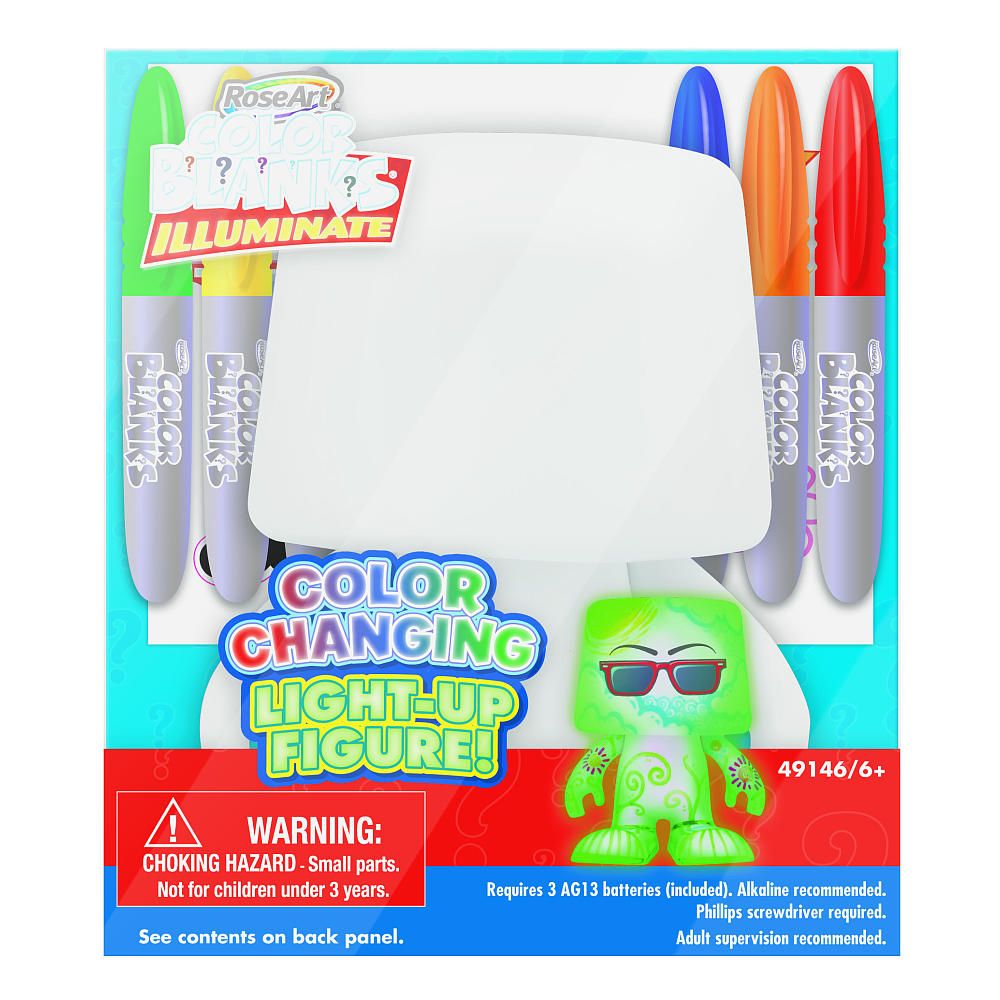 UPC 072348491468 RoseArt Color Blanks Illuminate Lamp