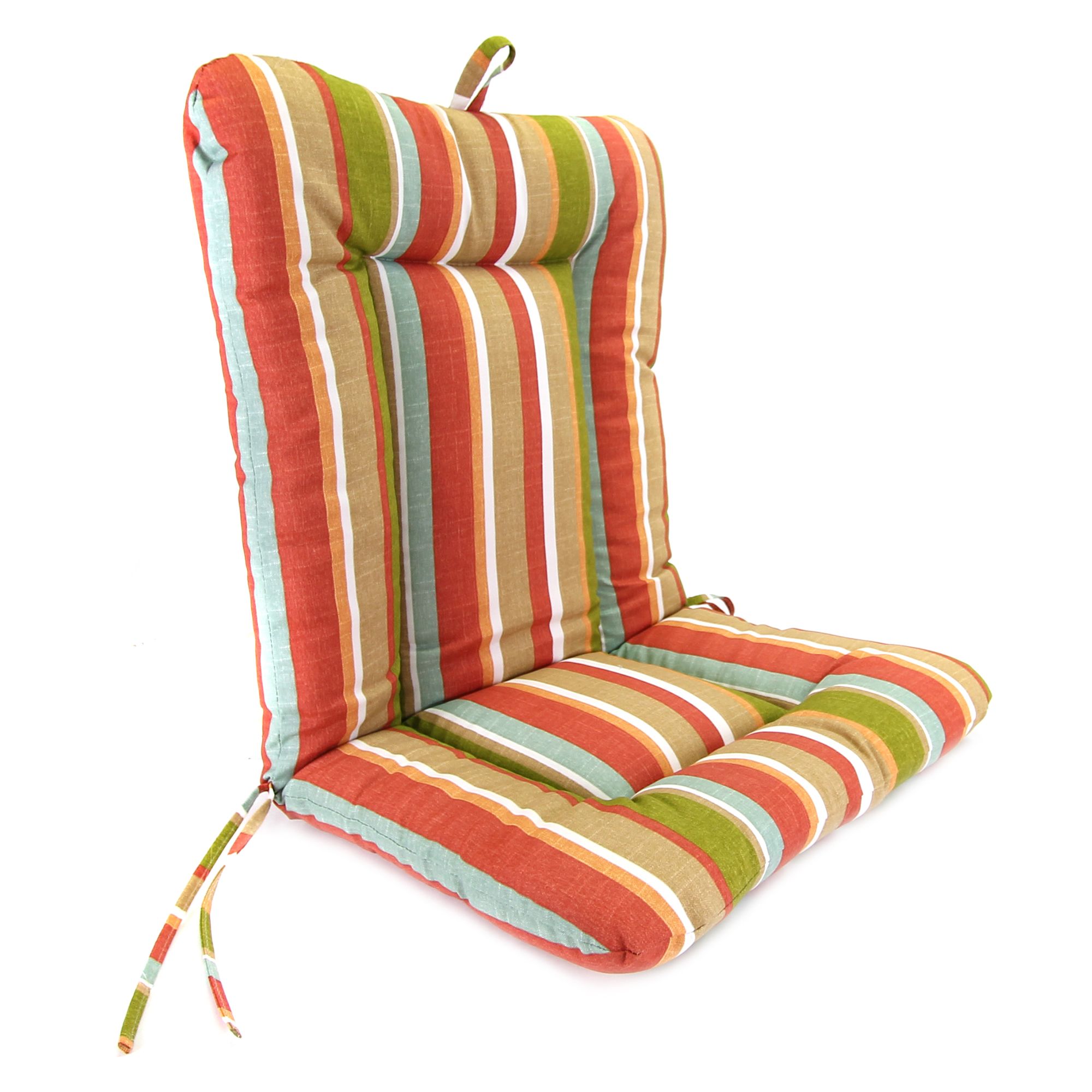 Mila Stripe Sesame Euro Chair Cushion