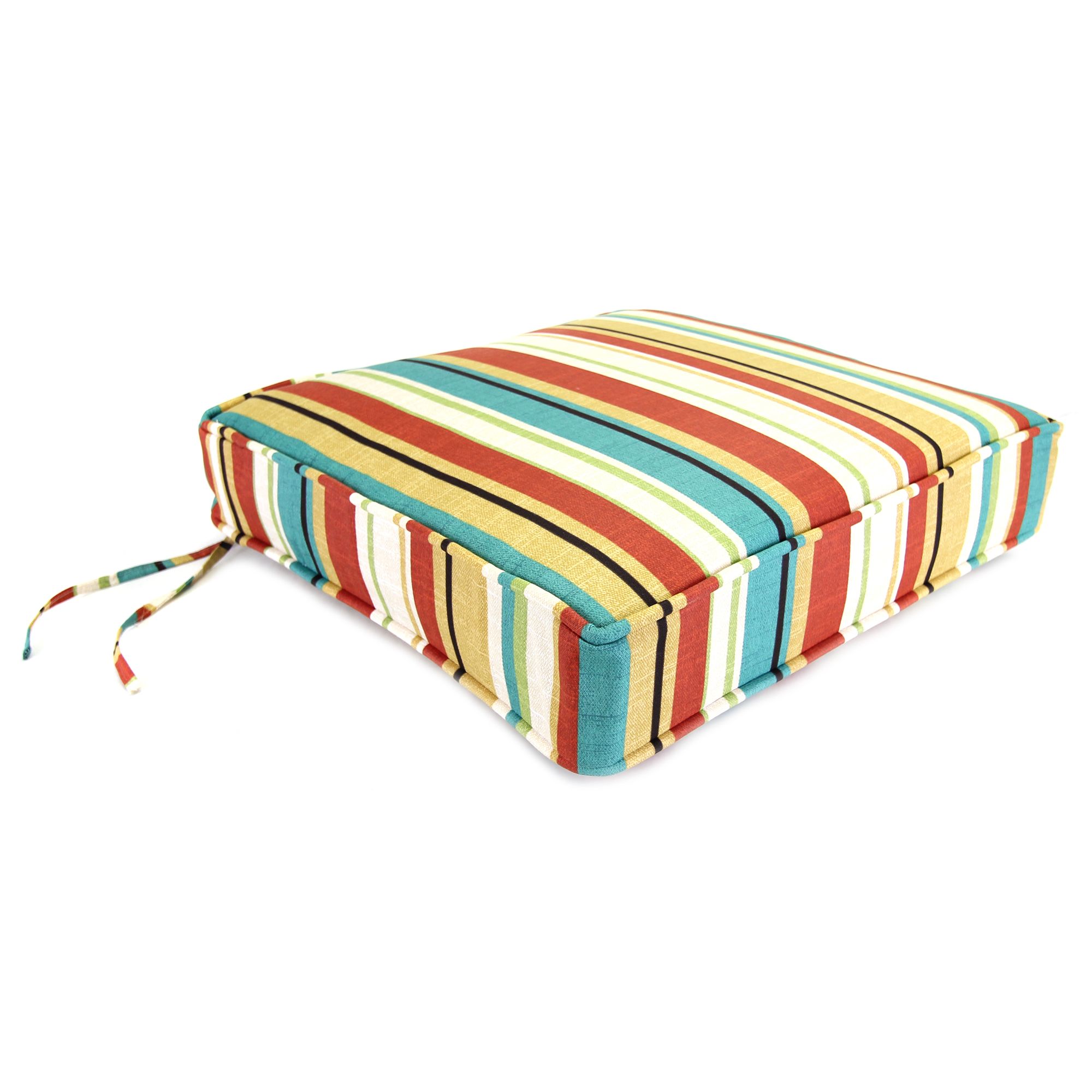 Jordan Manufacturing Co., Inc. Wyken Stripe Scarlet Deep Seating Boxed Style Cushion at Kmart.com