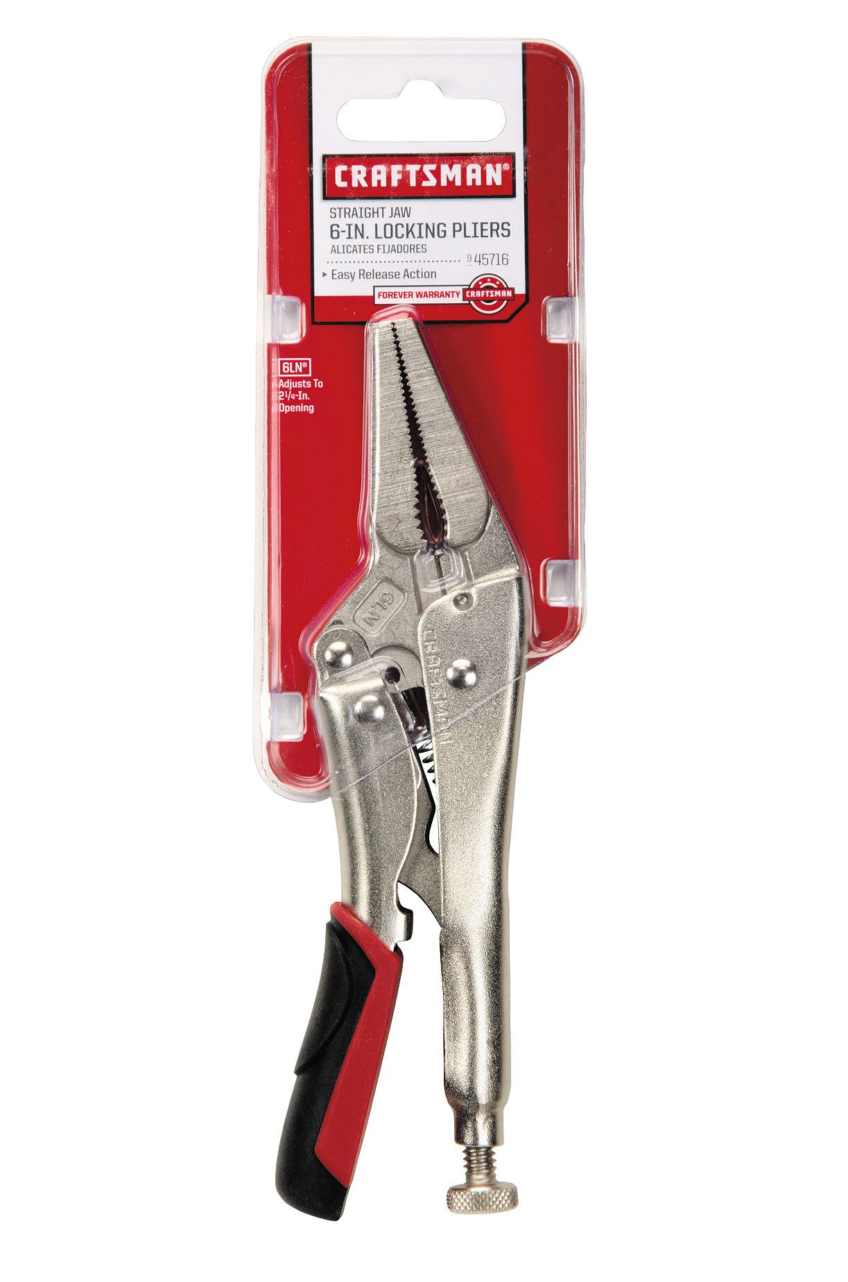 UPC 038548047164 Craftsman 945716 6Inch Locking Long Nose Pliers