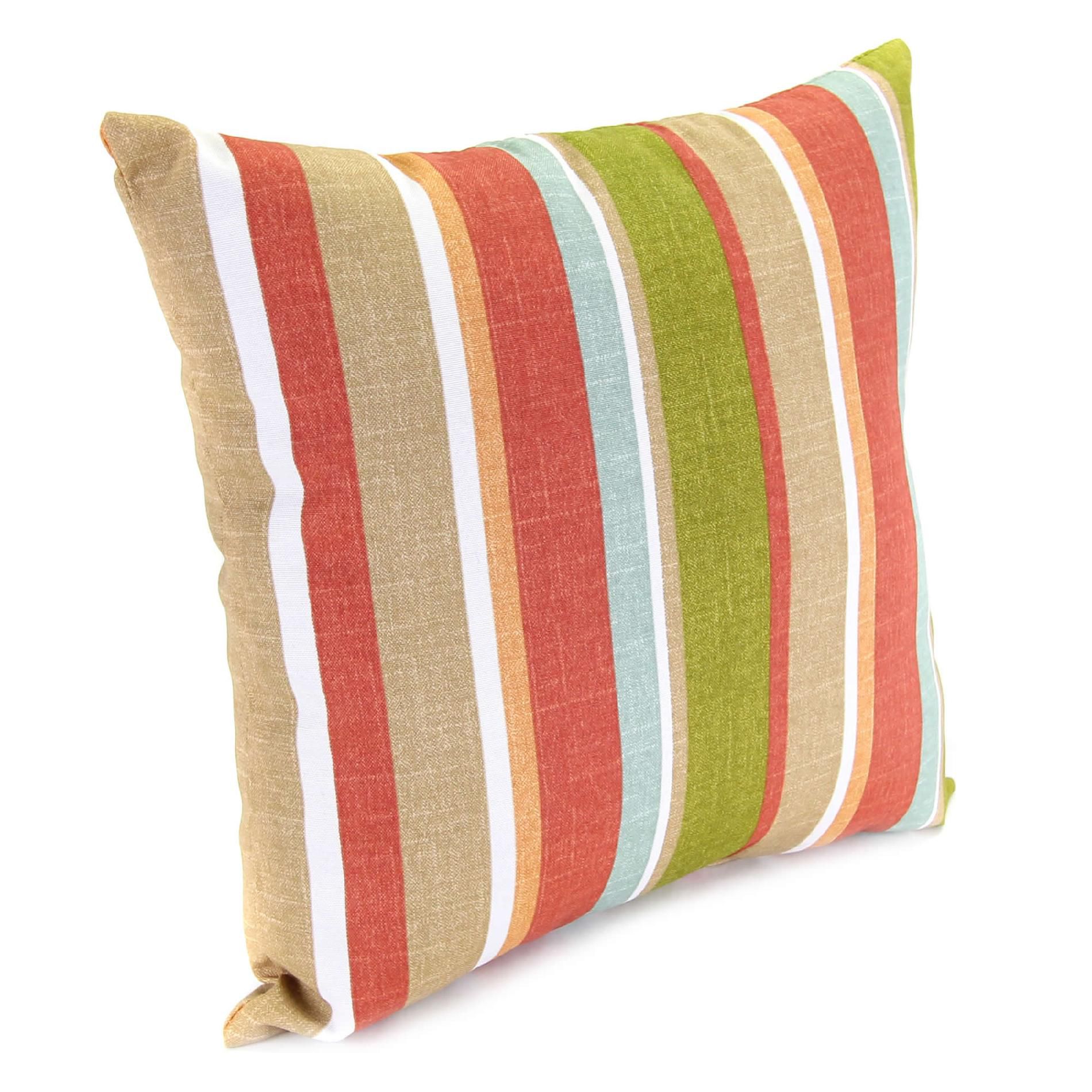 Mila Stripe Sesame Toss Pillow