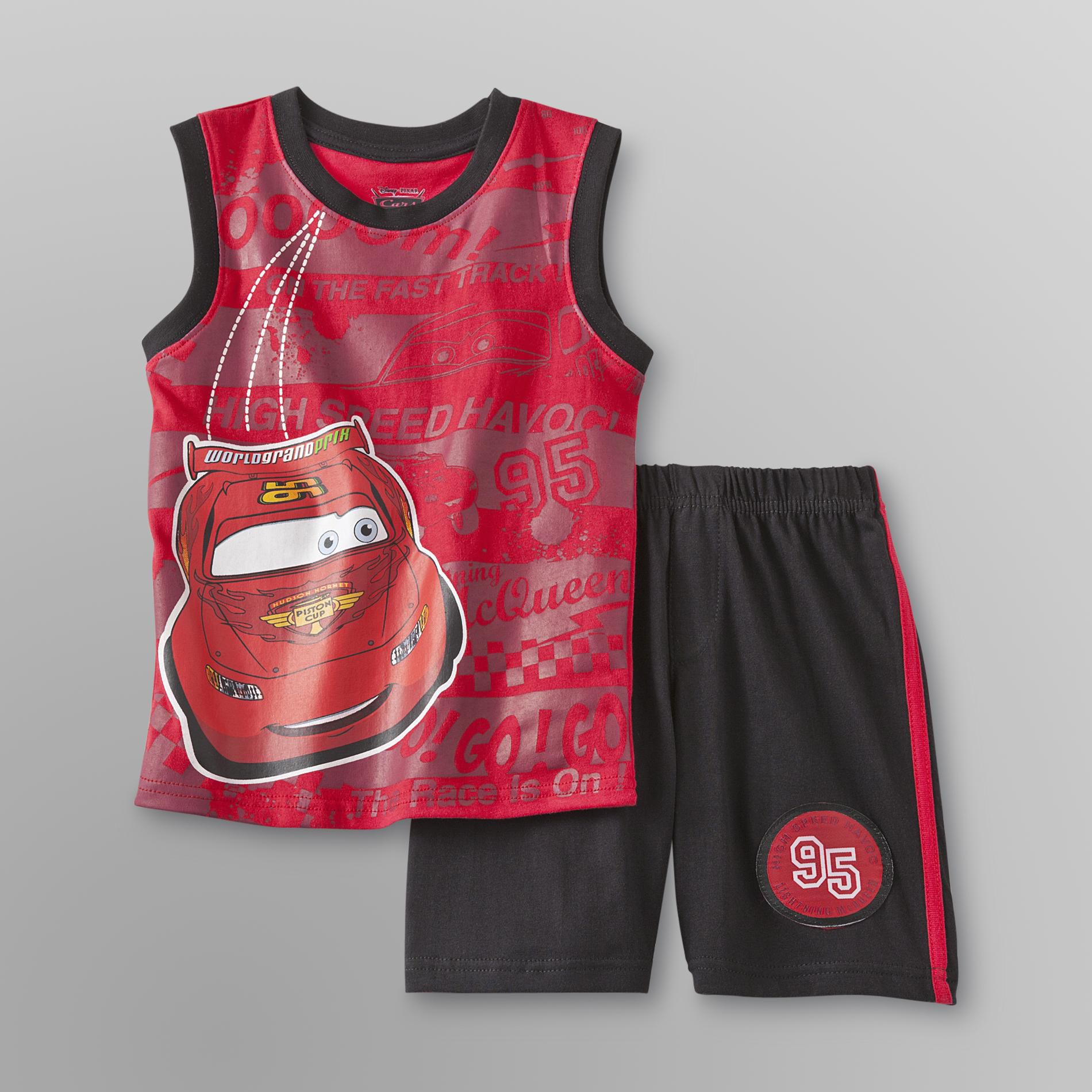 Disney Cars Toddler Boy's Tank Top & Shorts at Sears.com