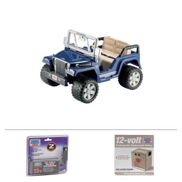 Power Wheels Rubicon Jeep with Battery & Charger Bundle at Kmart.com