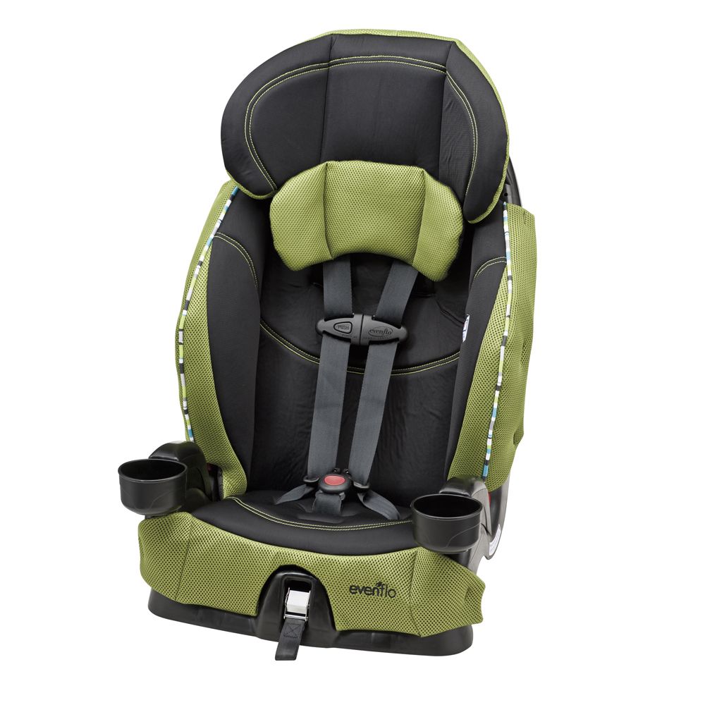 Evenflo Car Seat Booster Chase Lx Laguna Green Black