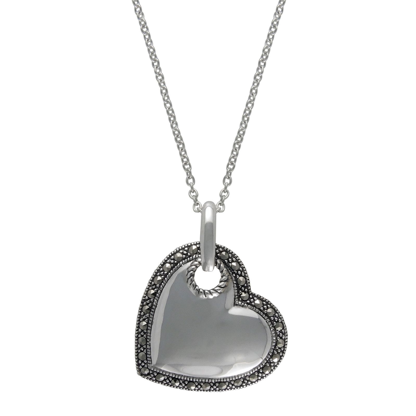 Mac's Bold Heart Necklace at Kmart.com