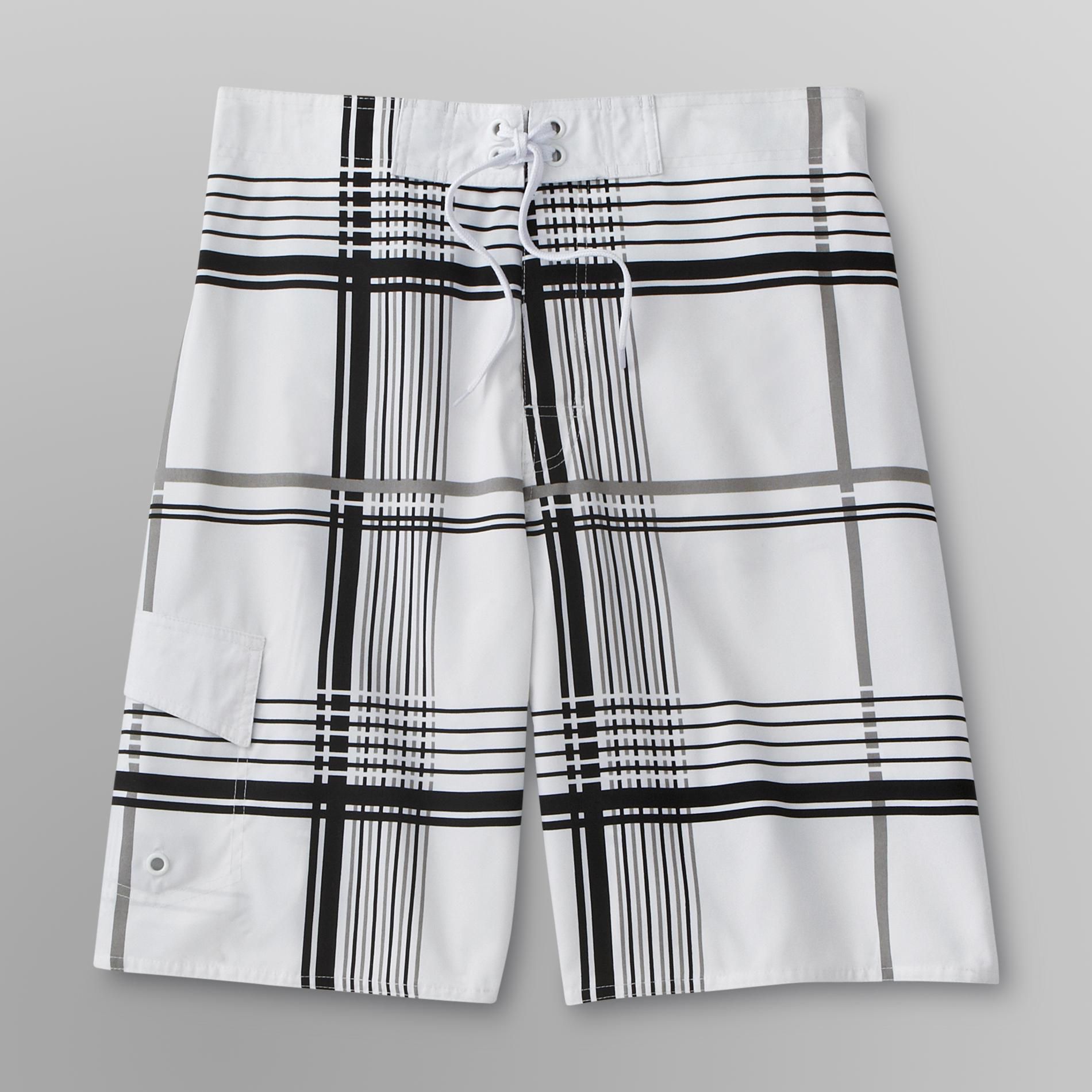 Joe Boxer Men's Board Shorts - Plaid at Kmart.com