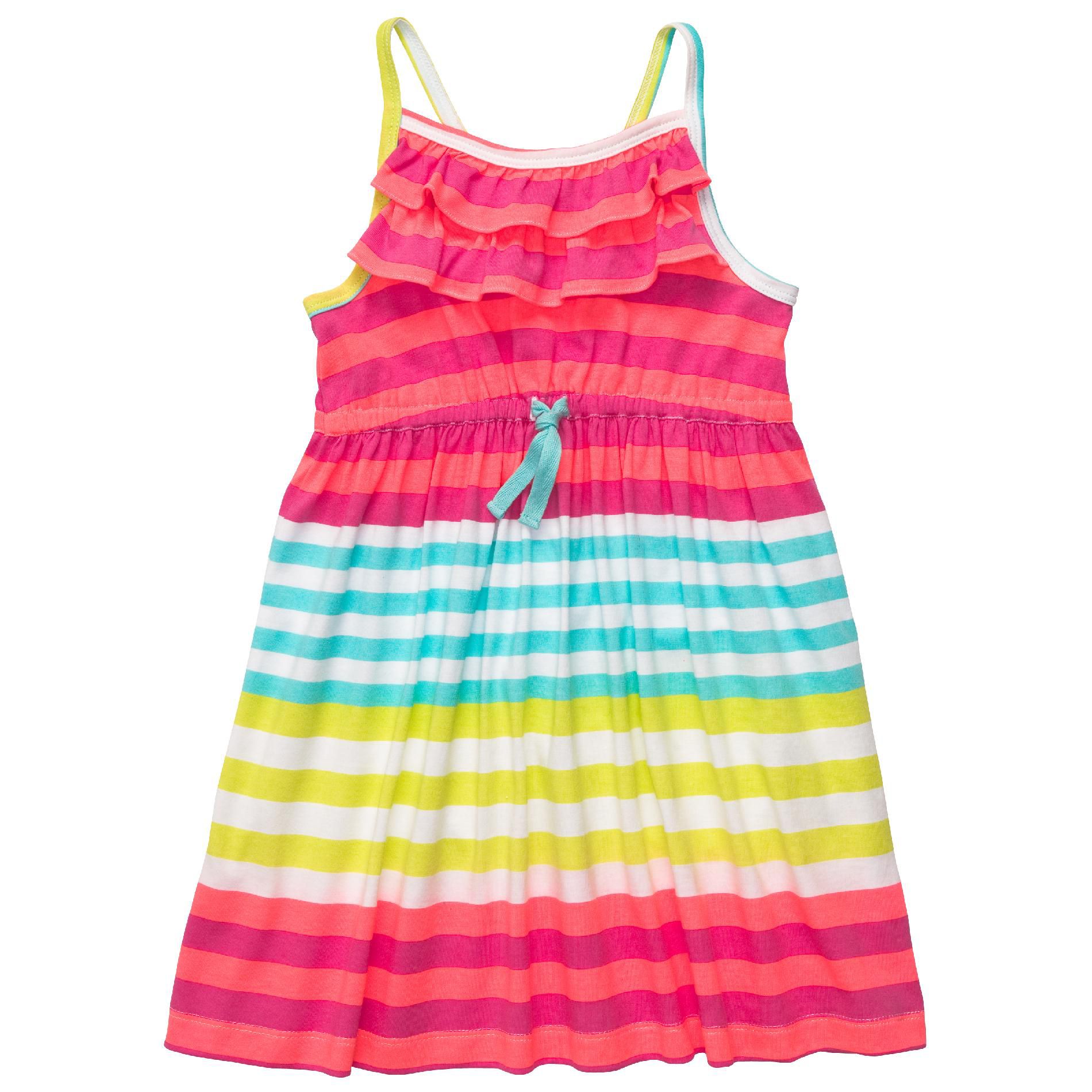 Carter's Toddler Girl’s Spaghetti Strap Striped Ruffle Dress at Sears.com