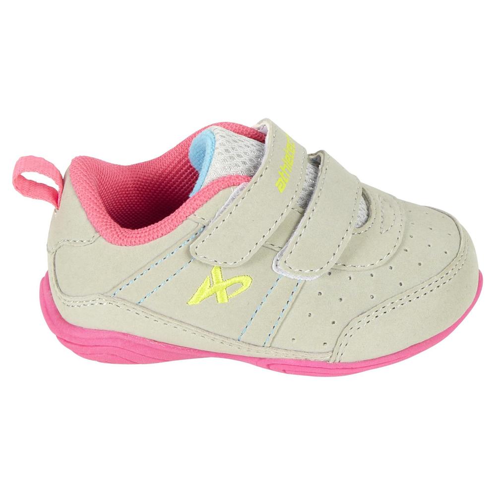 Baby Girl's Cruiser Gray/Pink Athletic Shoe