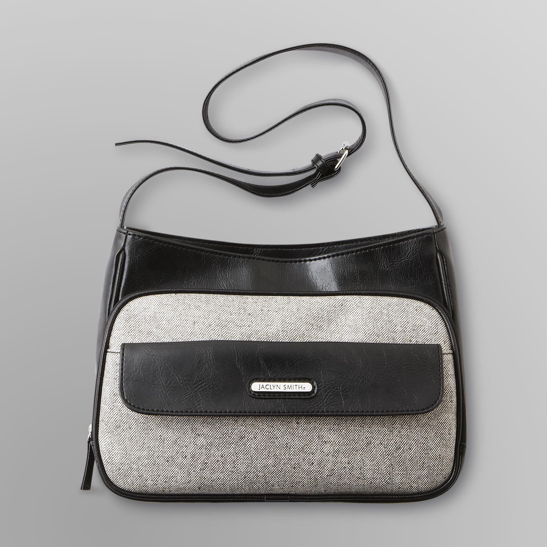 Jaclyn Smith Women's Lady Organizer Shoulder Bag - Canvas at Kmart.com