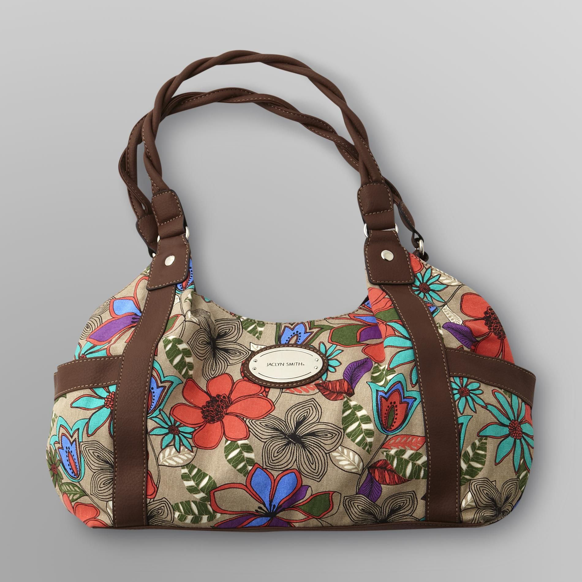 Jaclyn Smith Women's Sweet Valley Four-Poster Handbag - Floral at Kmart.com