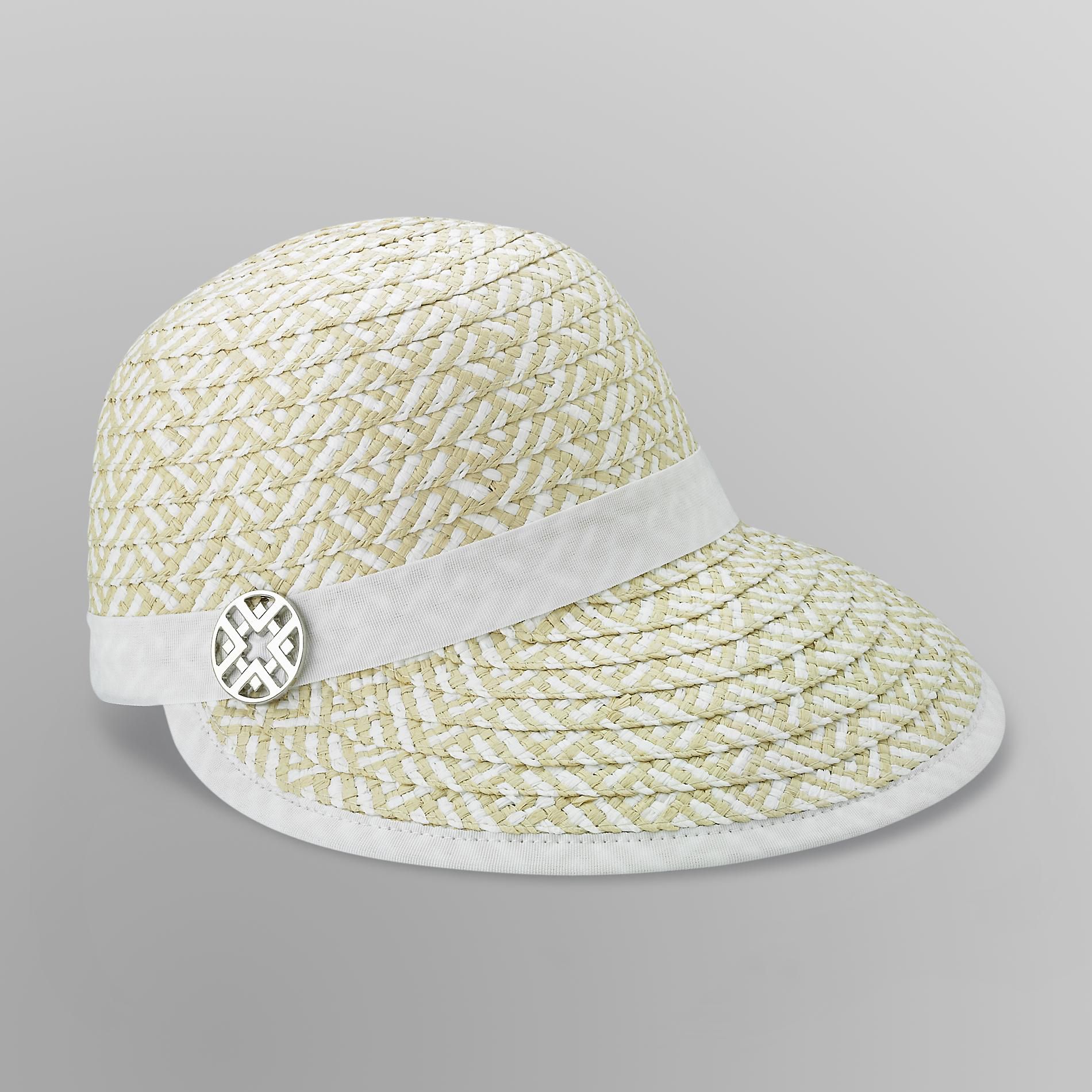 Jaclyn Smith Women's Straw Face Framer Hat at Kmart.com