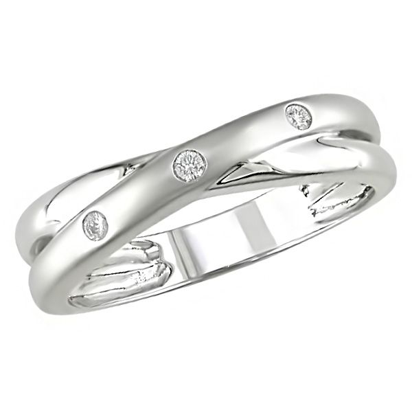 0.06 CTTW Diamond Fashion Ring Set in 10K White Gold (GH I2;I3)