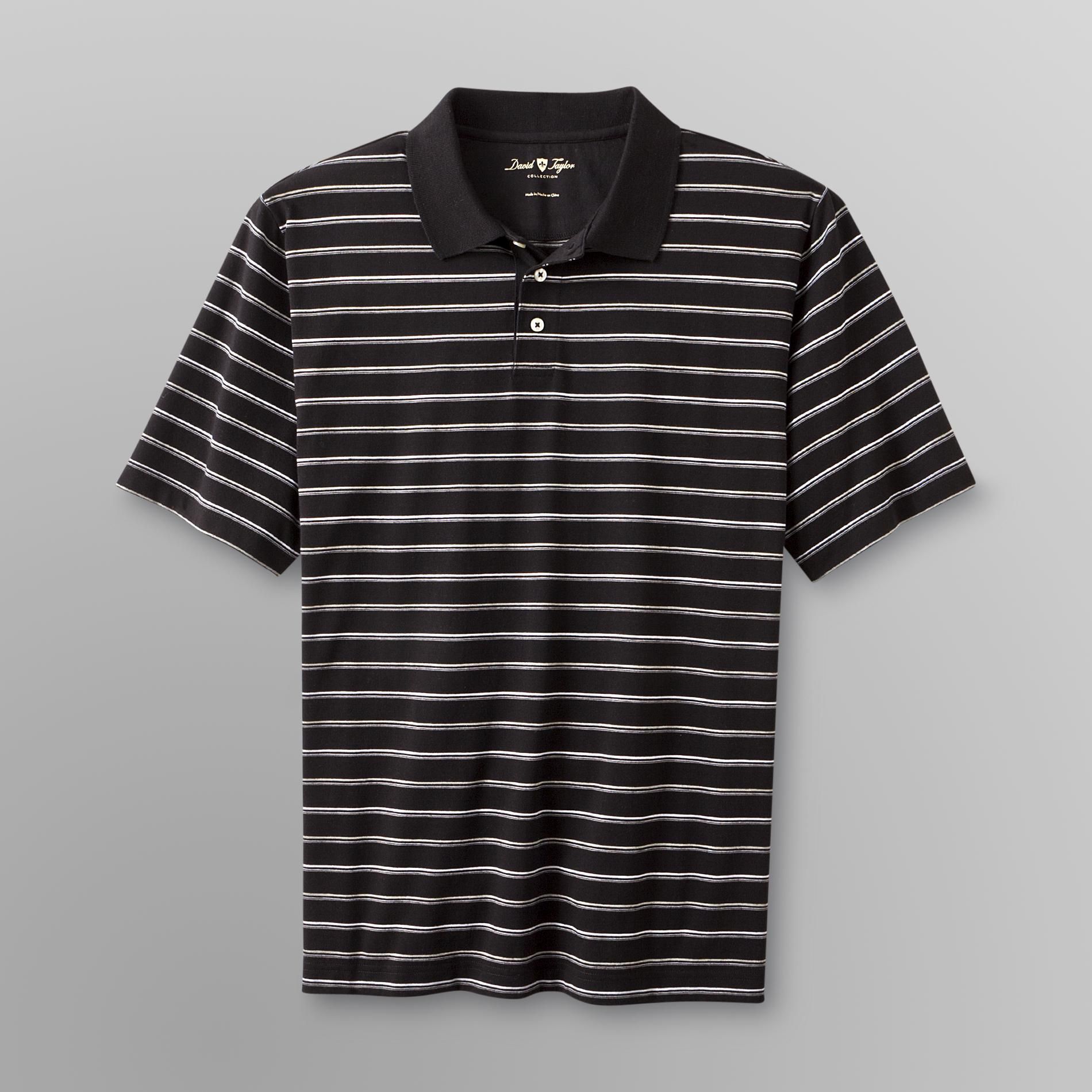 David Taylor Men's Polo Shirt - Striped at Kmart.com