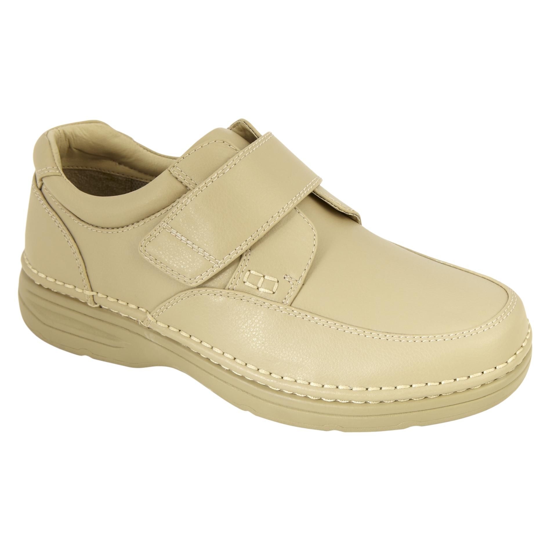 Thom McAn Men's Casual Shoe Harry Wide Width - Taupe at mygofer.com
