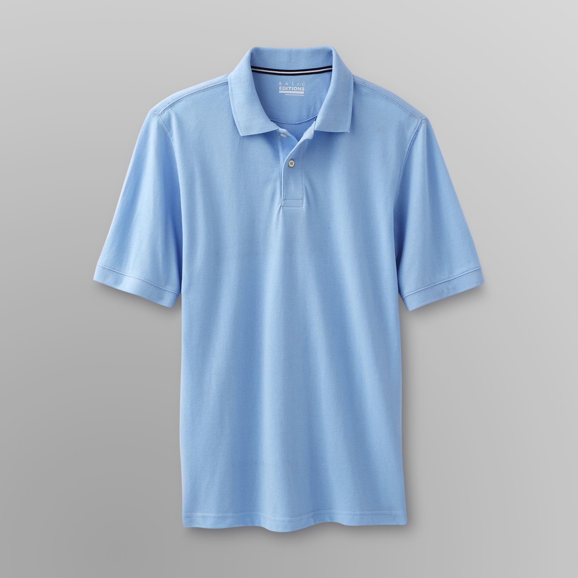Basic Editions Men's Pique Polo Shirt at Kmart.com