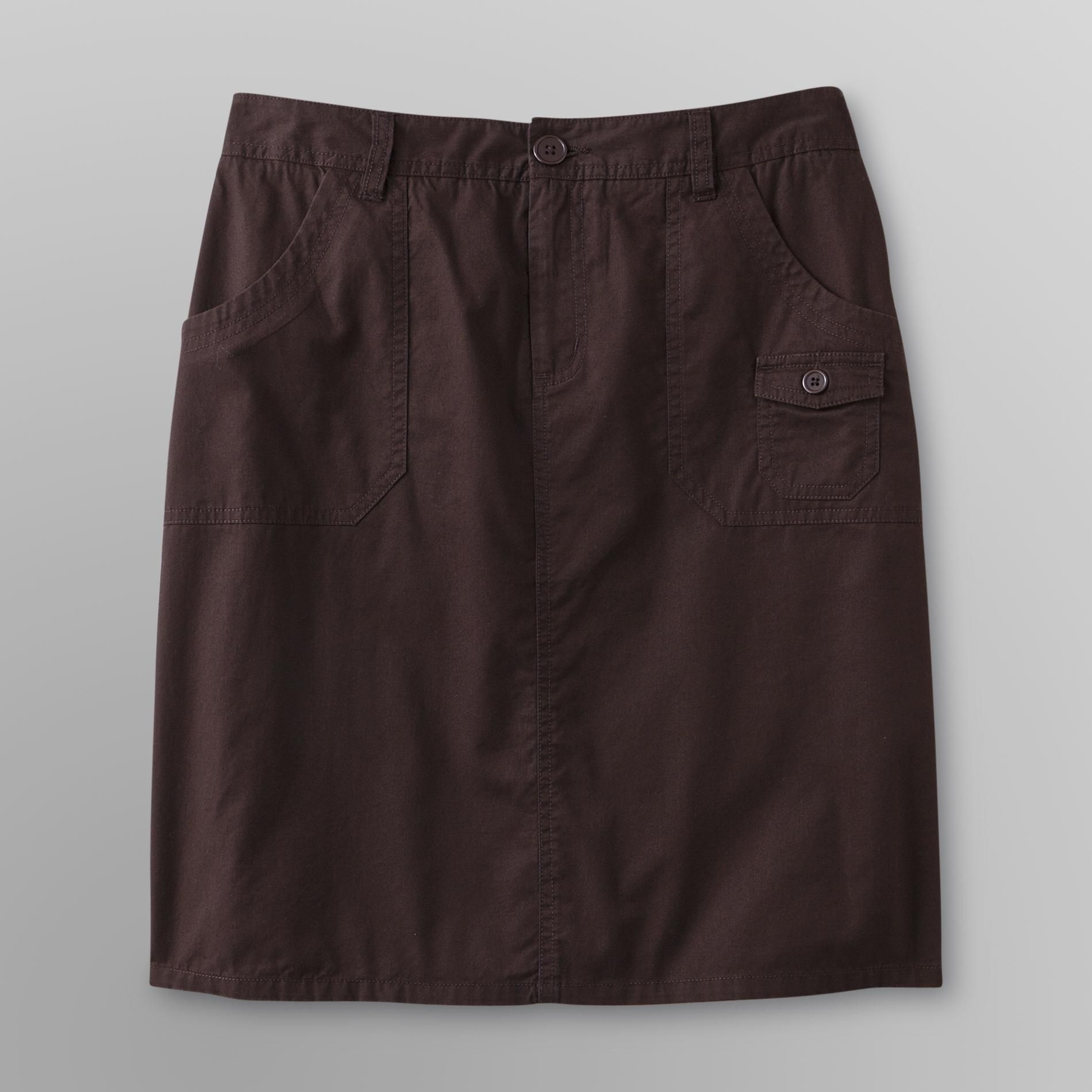Basic Editions Women's Twill Skirt at Kmart.com
