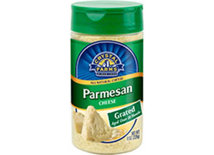 Crystal Farms Parmesan Grated Cheese 8 oz