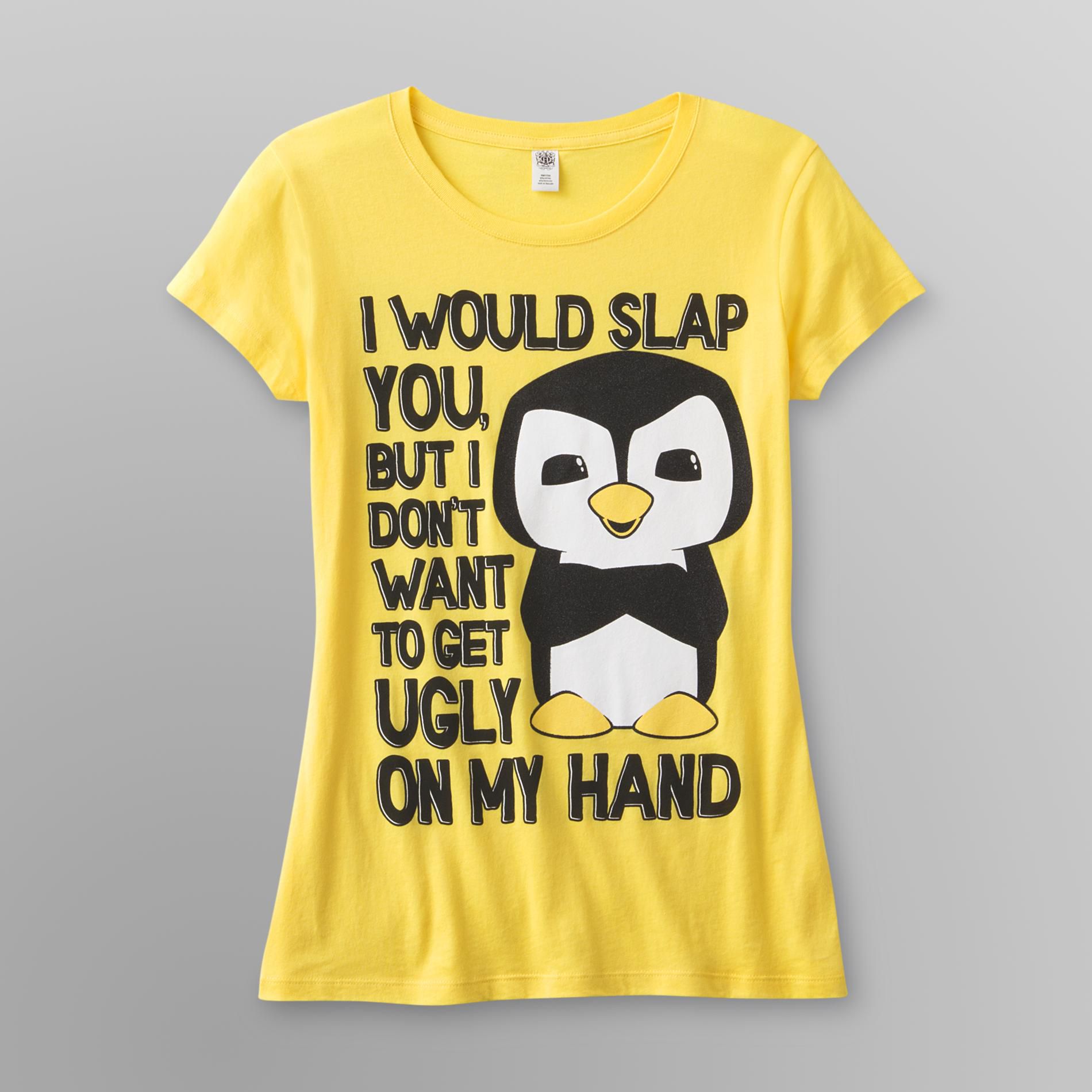 Hybrid Junior's Graphic T-Shirt - Ugly Slap at Sears.com