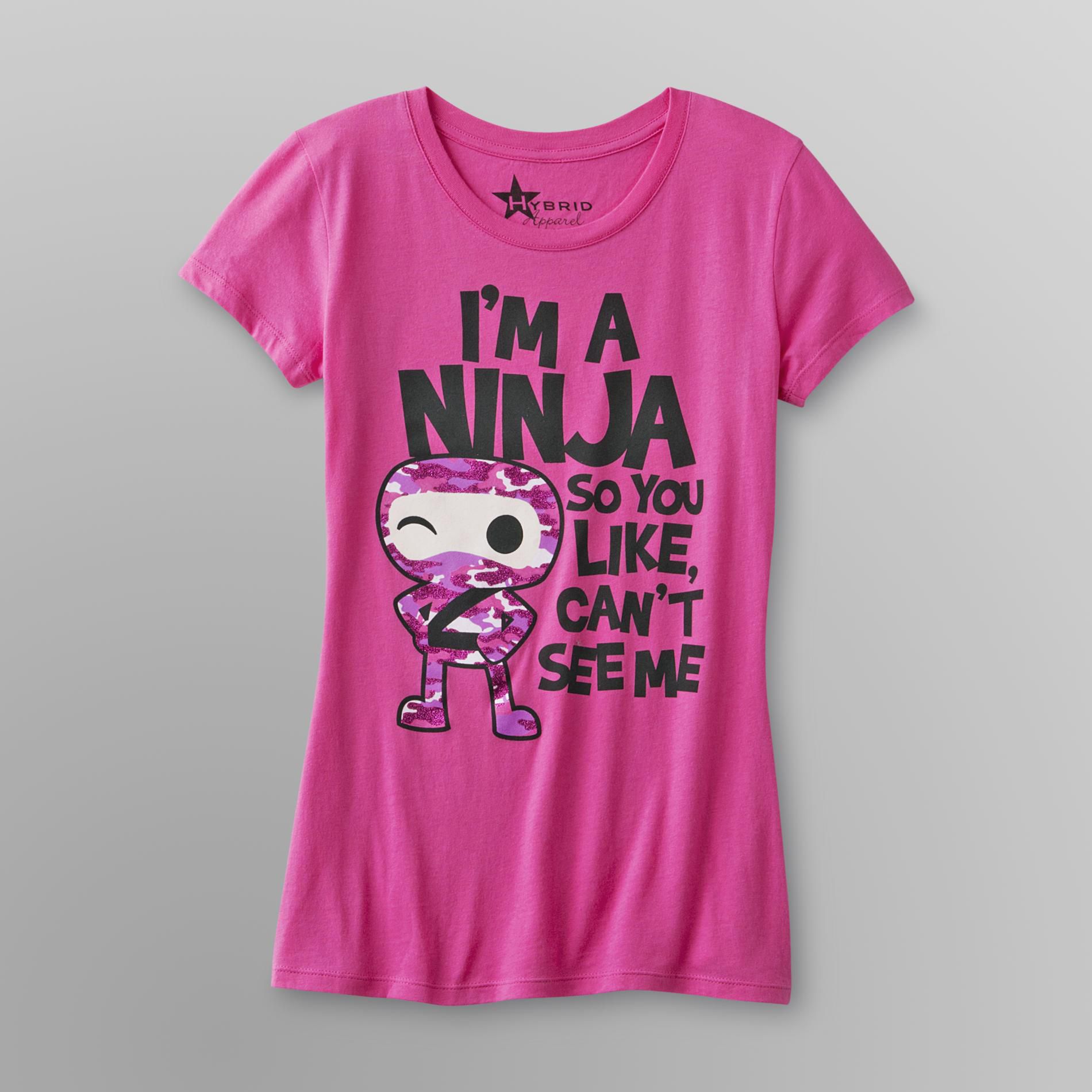 Hybrid Junior's Graphic T-Shirt - Camo Ninja at Sears.com