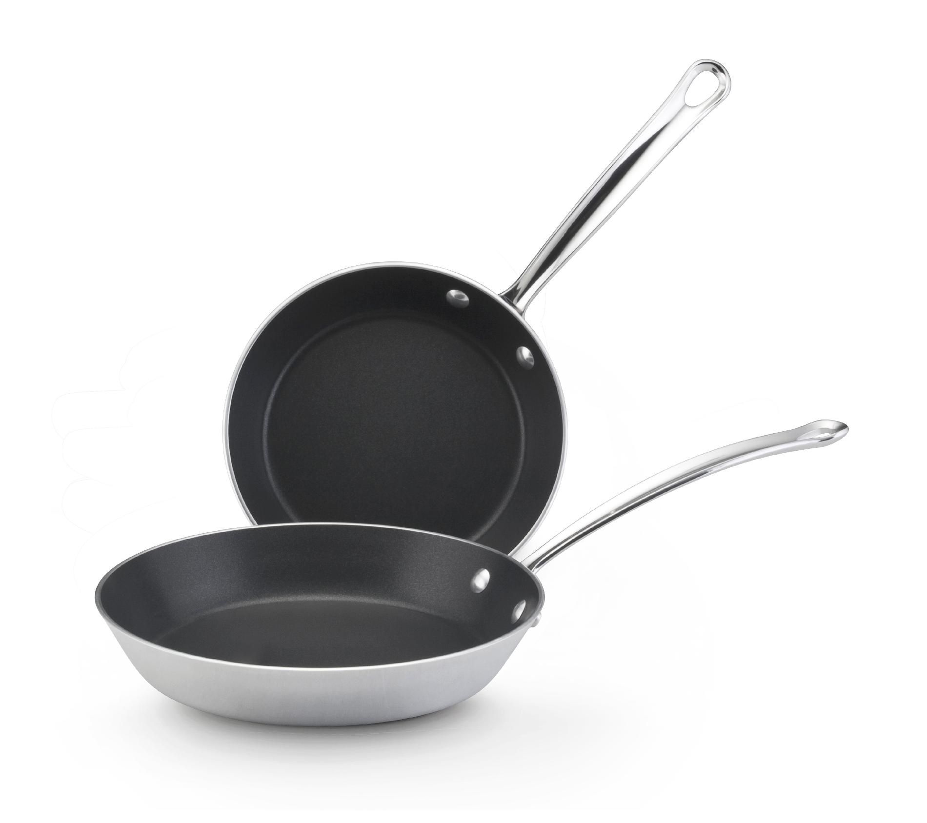 Farberware Millennium 8.5-Inch and 10-Inch Nonstick Skillets  Silver