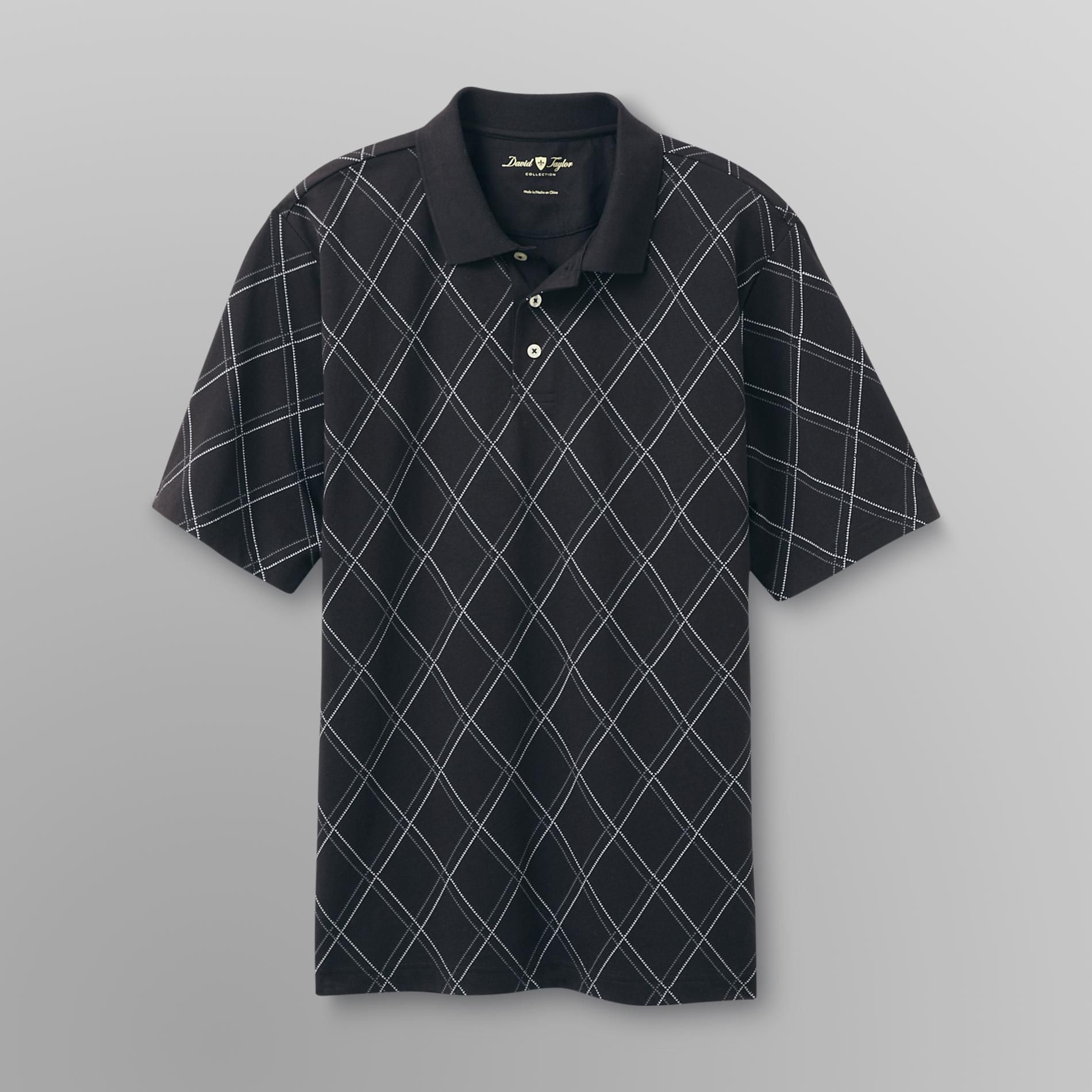 David Taylor Men's Polo Shirt - Plaid at Kmart.com