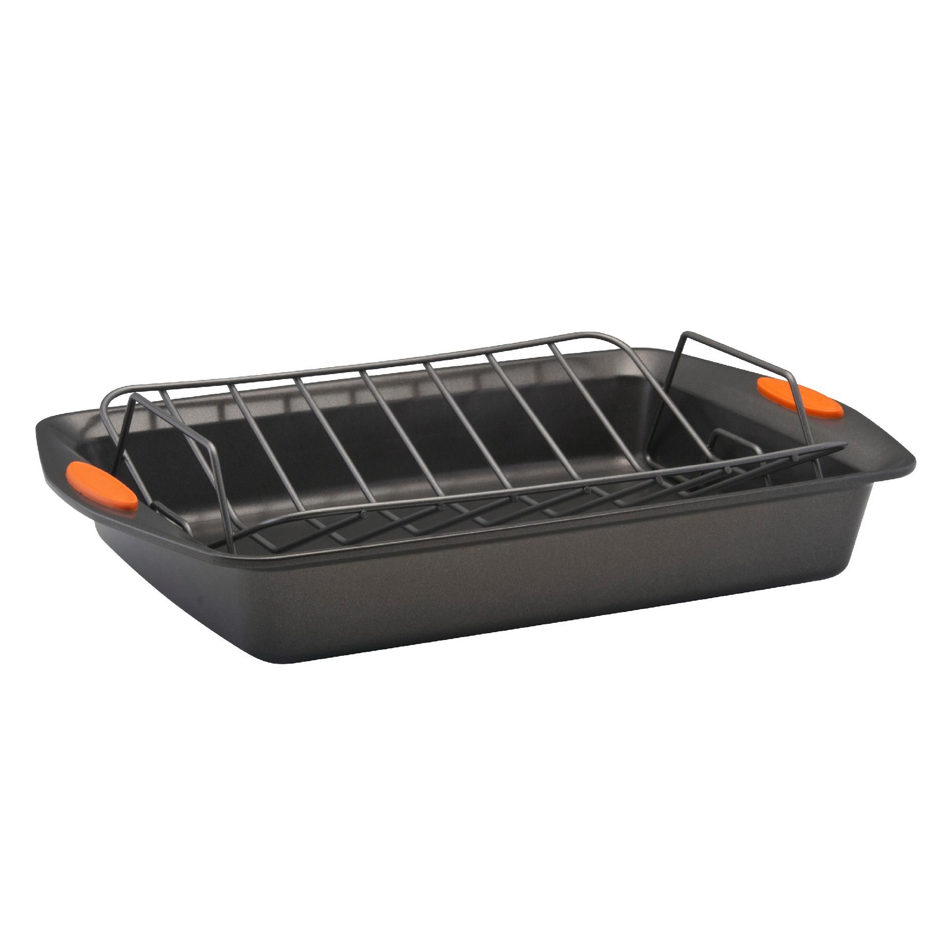 Rachael Ray 10-Inch by 14-Inch Roaster with V-Rack at Sears.com