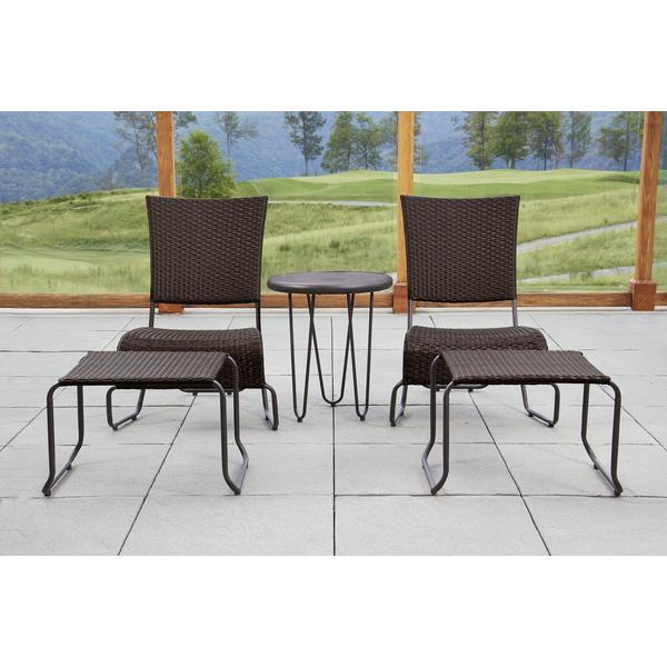 Agio International Bfq 01000 01008 Bali 5pc Wicker Set