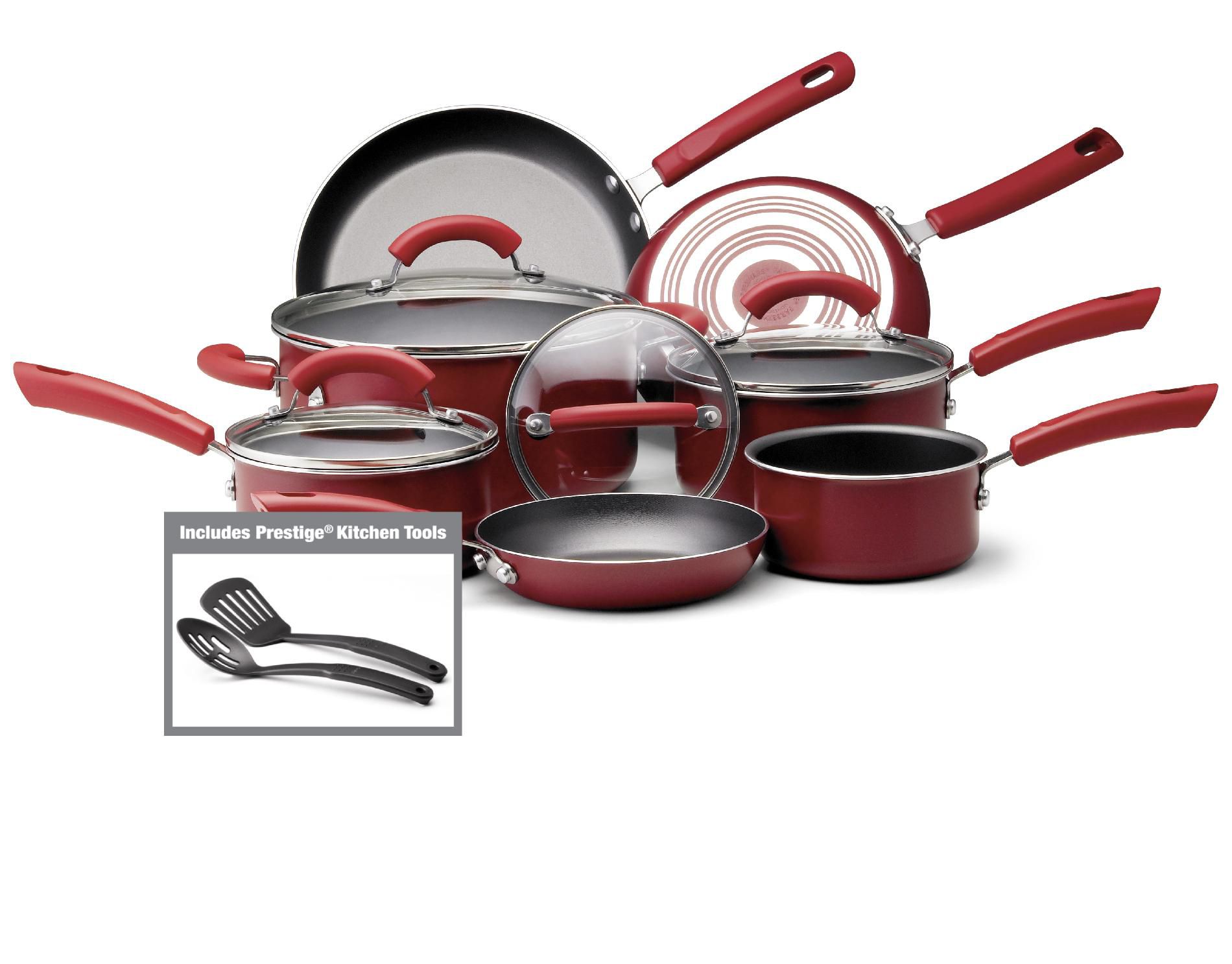 Farberware 13-Piece Set  Red
