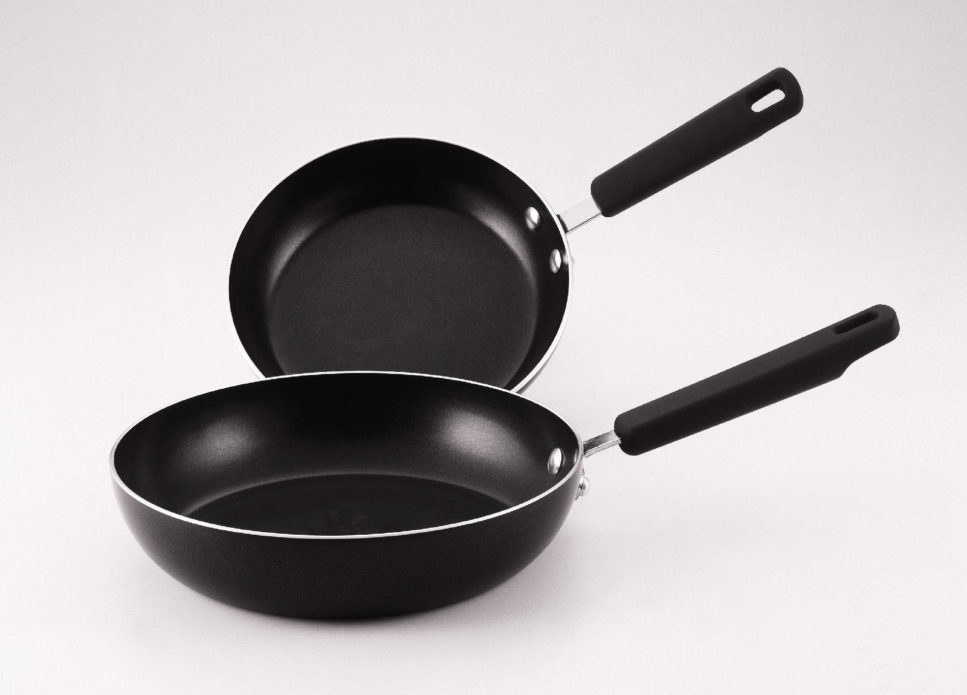 Farberware Cook's Kitchen Twin Pack: 8-Inch and 10-Inch Deep Skillets