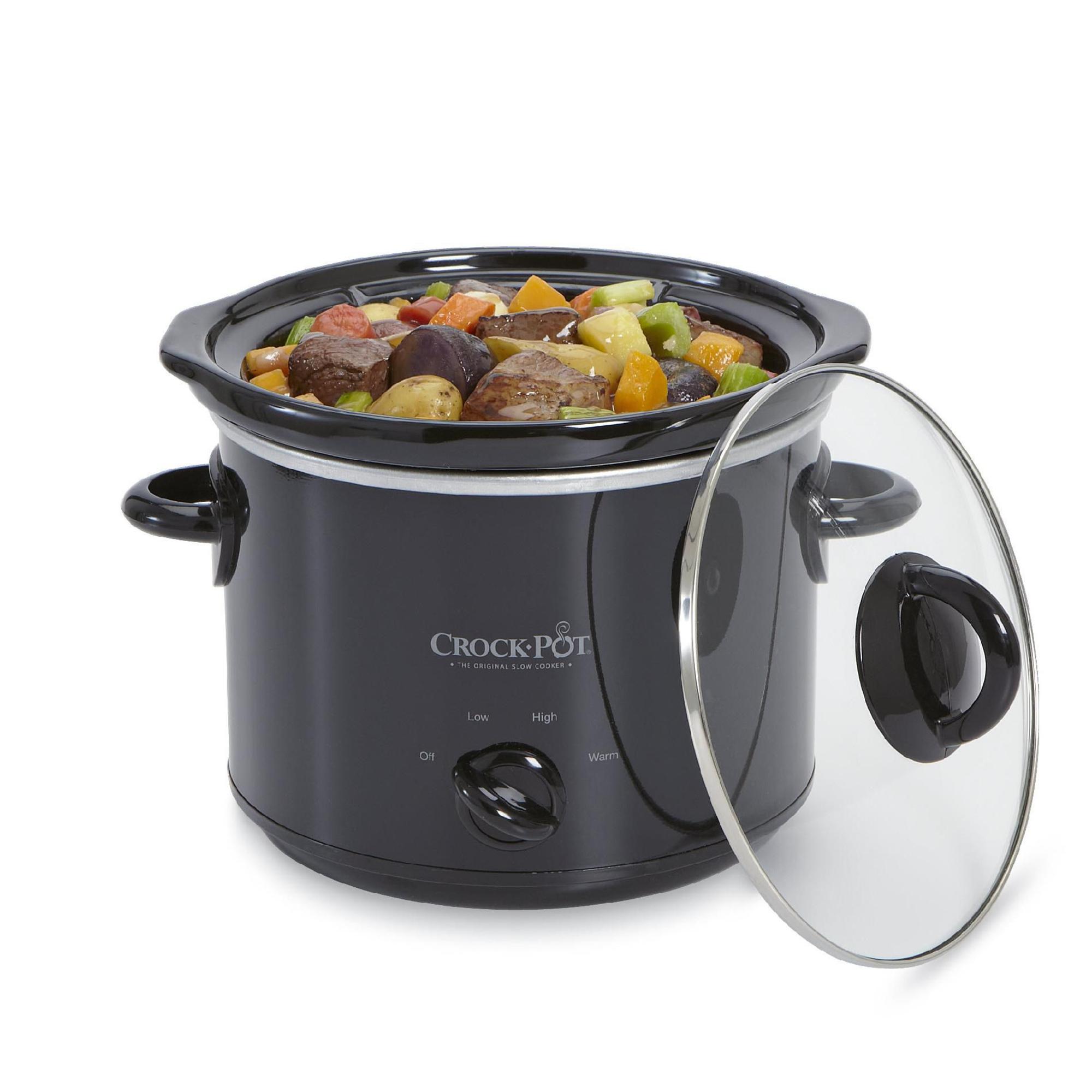 3qt Crock Pot slow cooker Black Your Favorite Tool In The Kitchen eBay