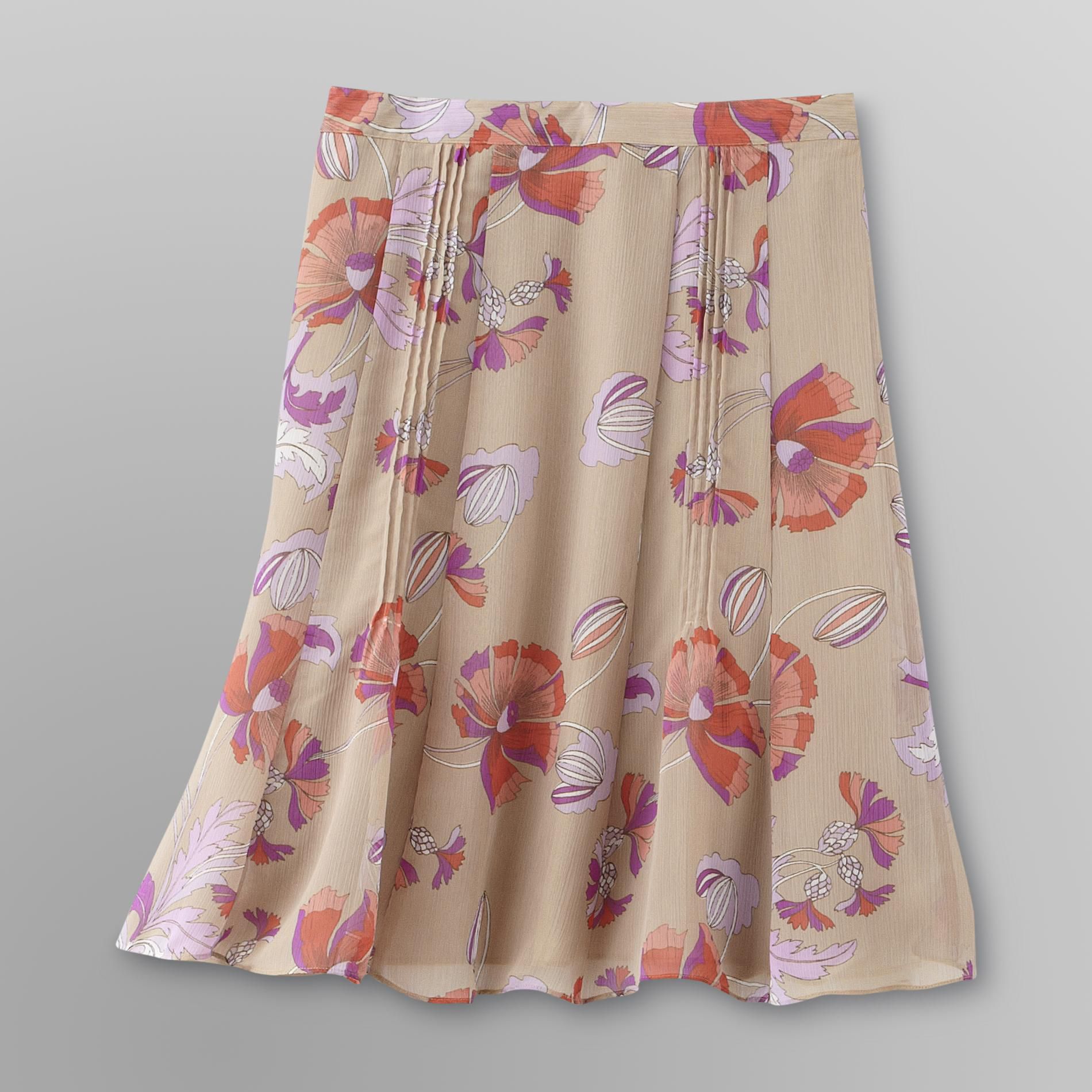 Jaclyn Smith Women's A-Line Skirt - Floral at Kmart.com