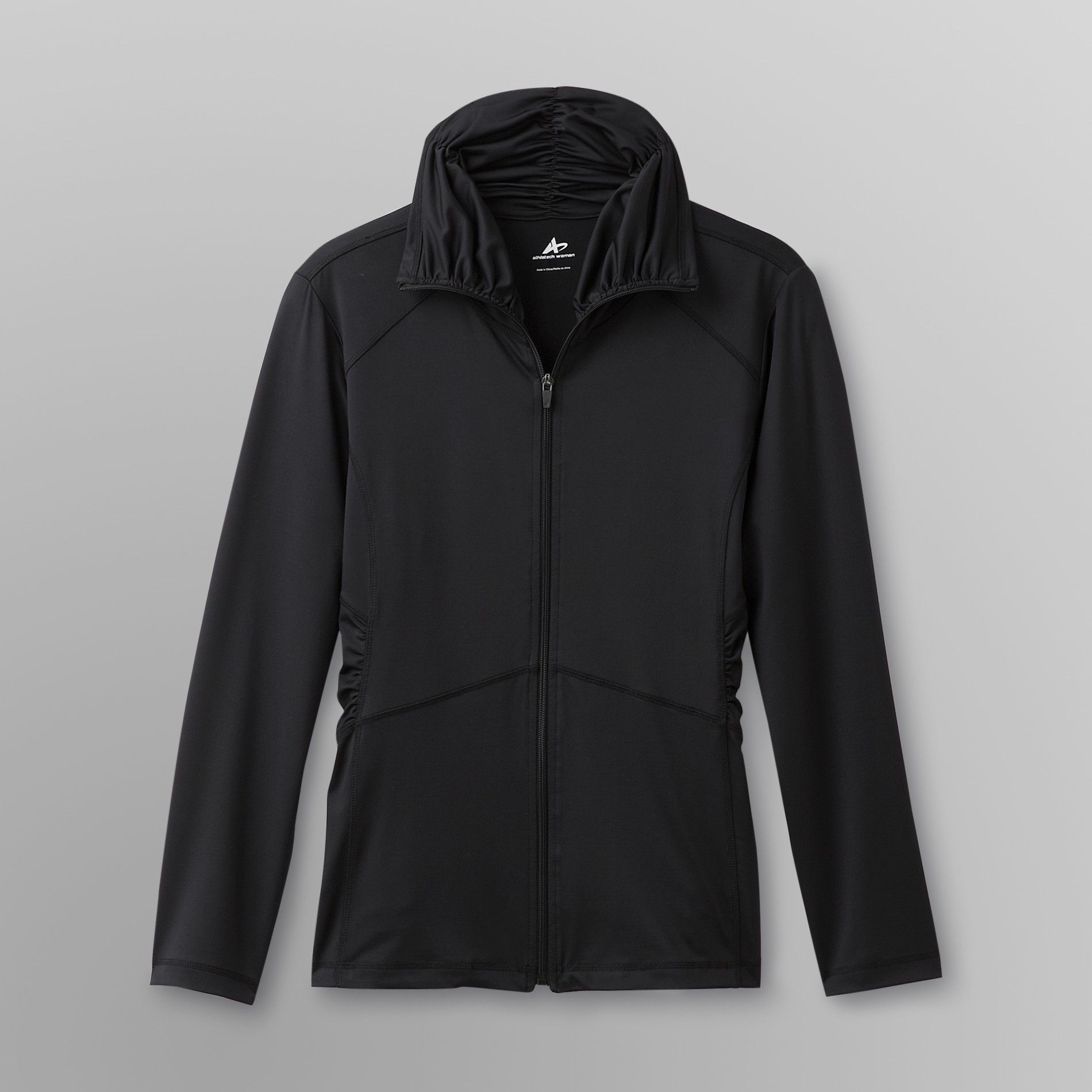 Athletech Women's Plus Mock Neck Athletic Jacket at Kmart.com