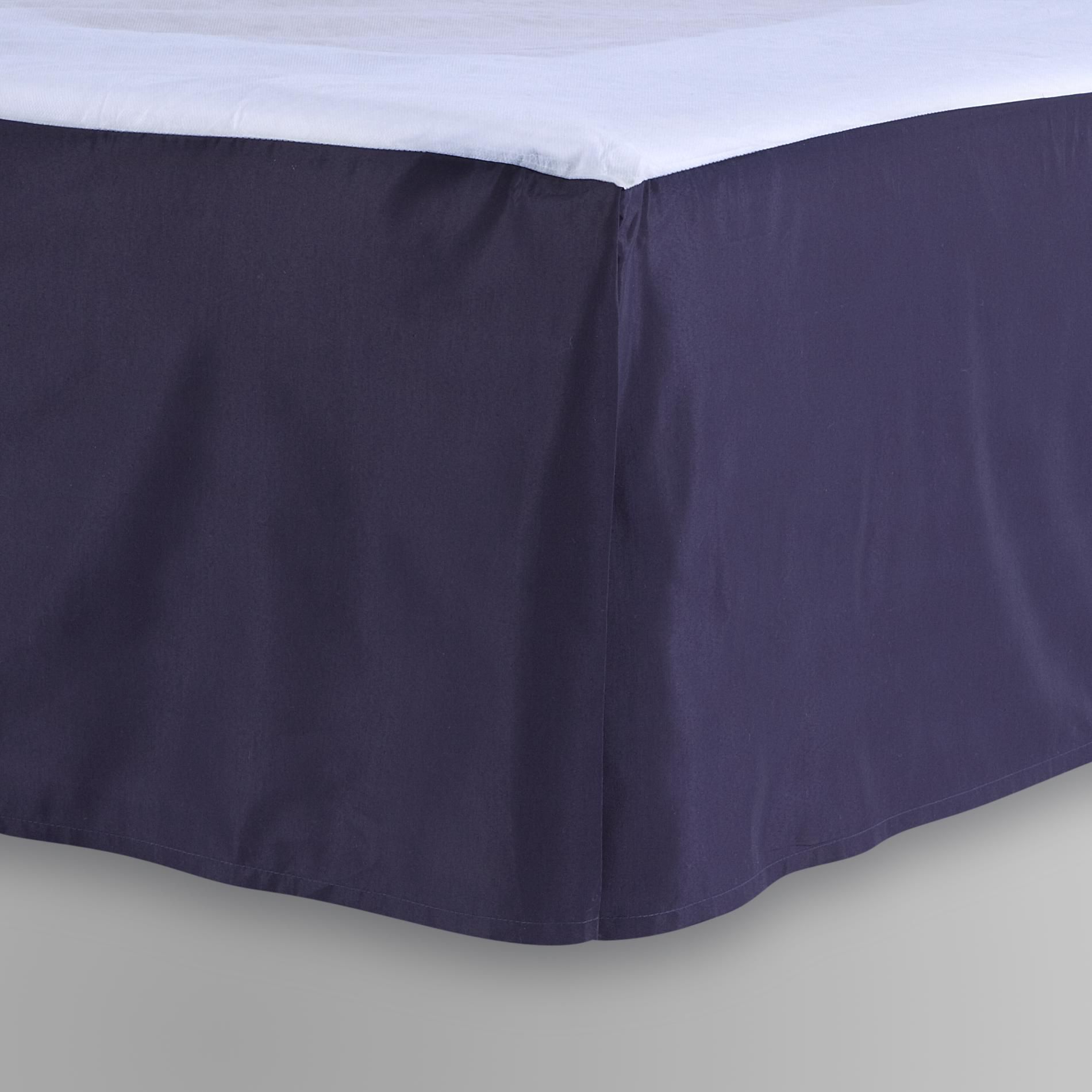 Cannon Woven Bed Skirt Khaki Home Bed & Bath Bedding Bed Skirts