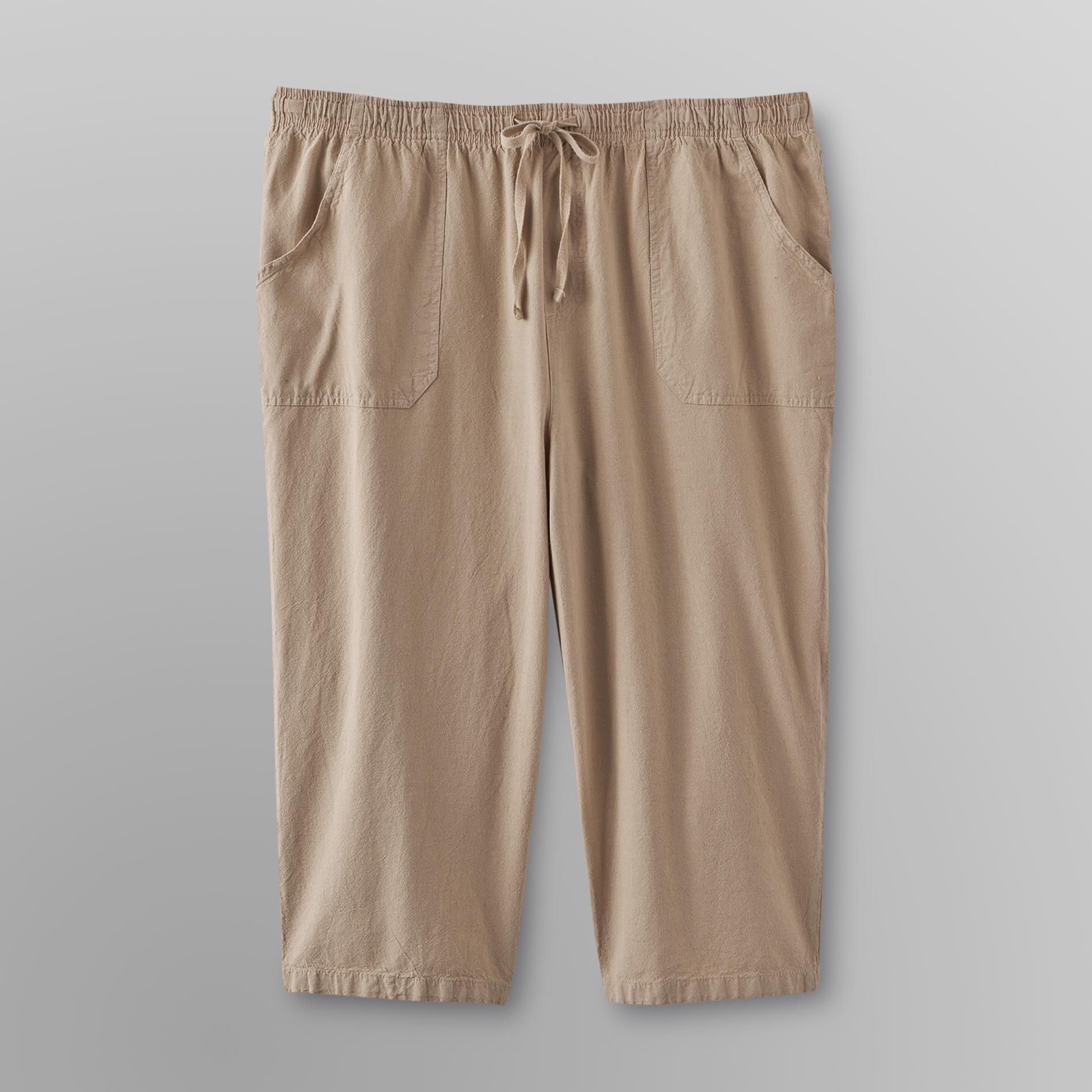 Basic Editions Women's Drawstring Capris at Kmart.com