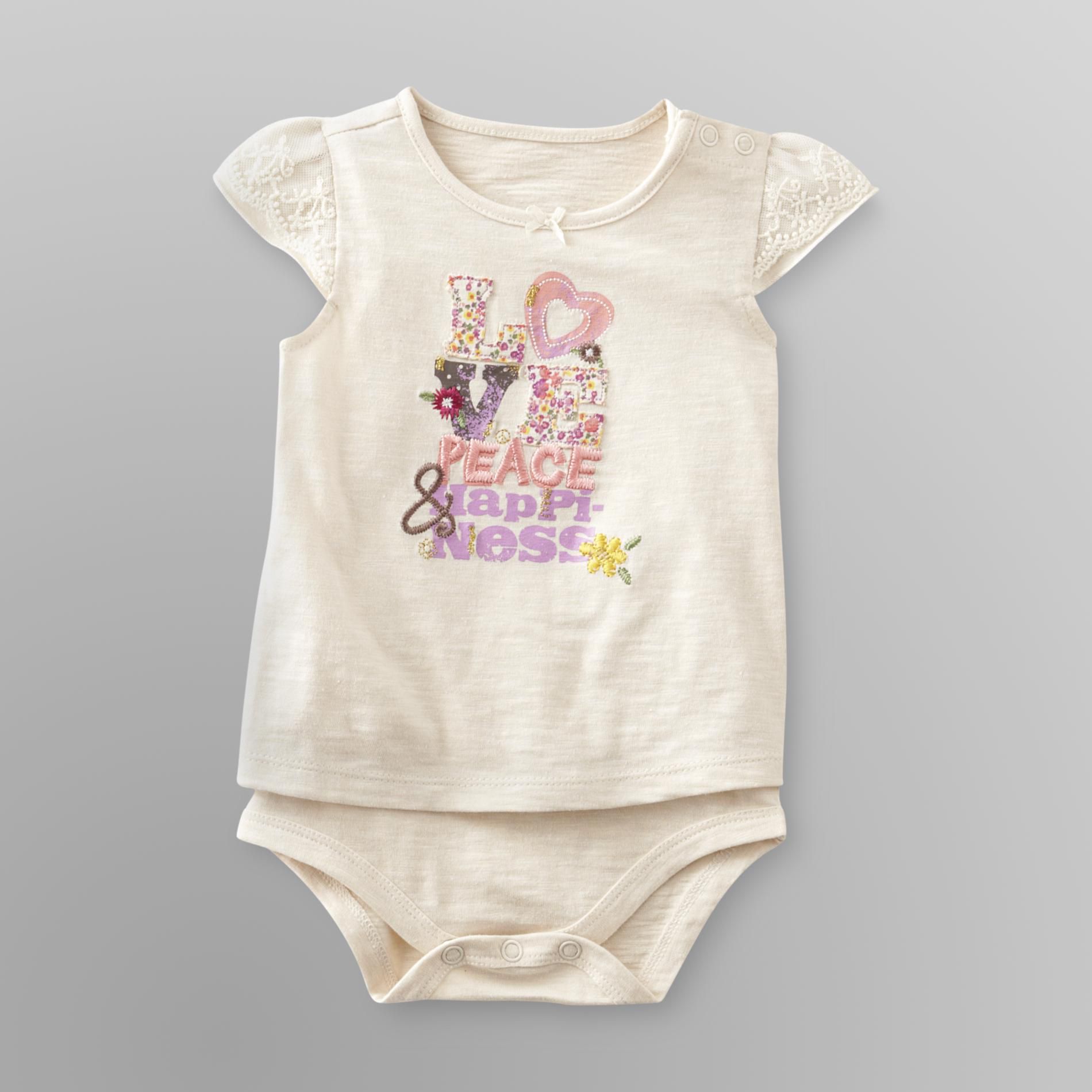 Route 66 Infant Girl's Layered Bodysuit - Love at Kmart.com