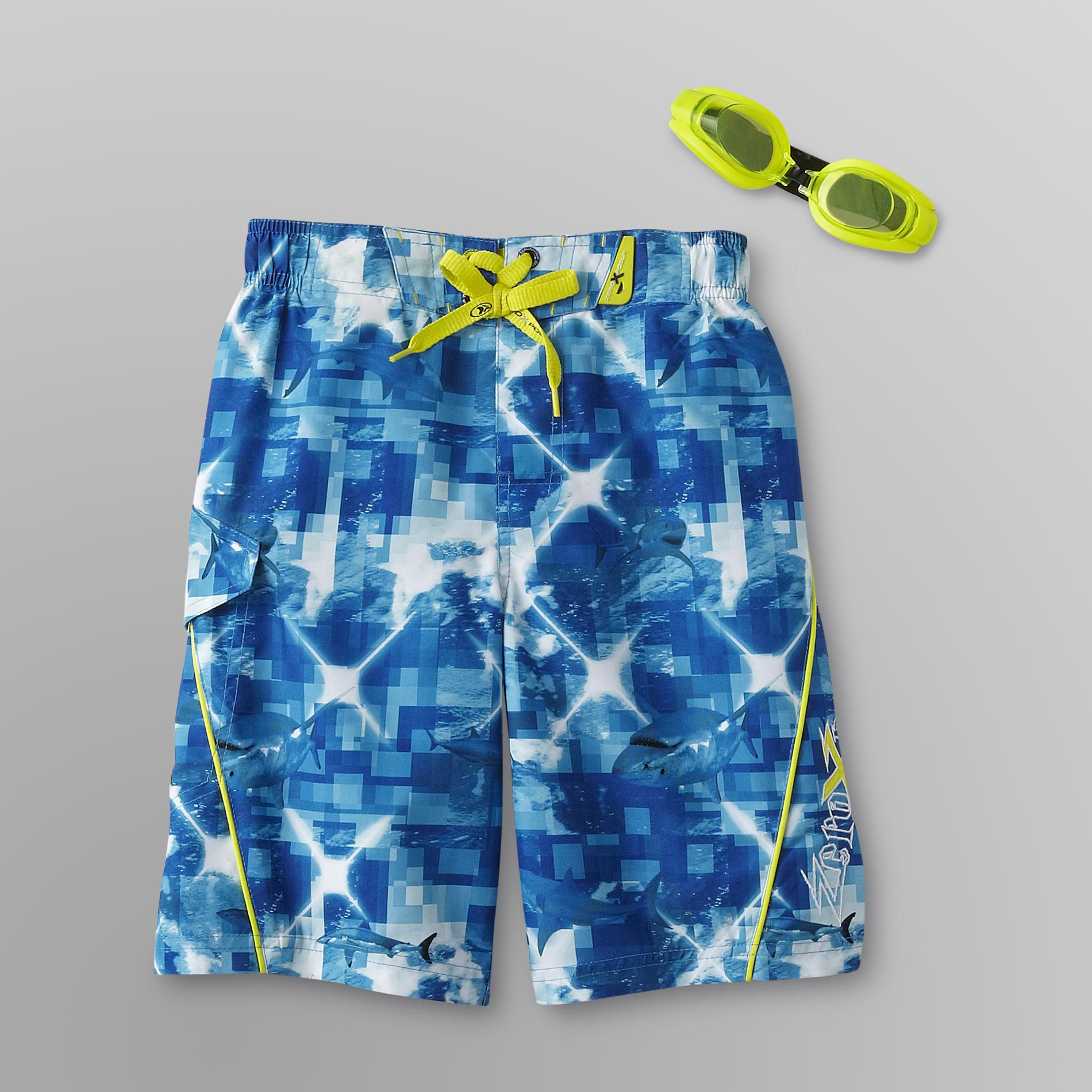 ZeroXposur Boy's Board Shorts & Goggles at Sears.com