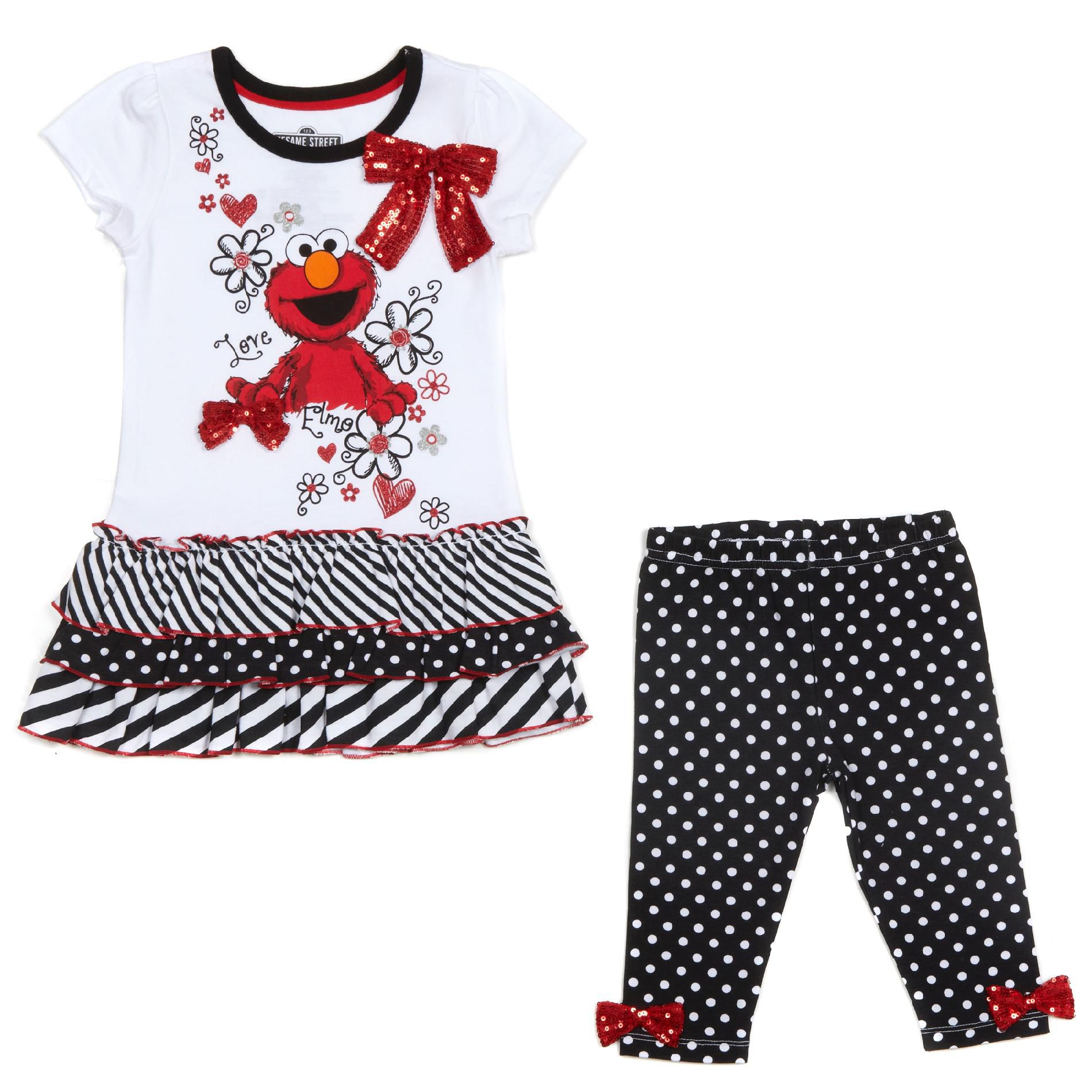 Sesame Street Infant & Toddler Girl’s 2 Pc Elmo Legging Set at Sears.com
