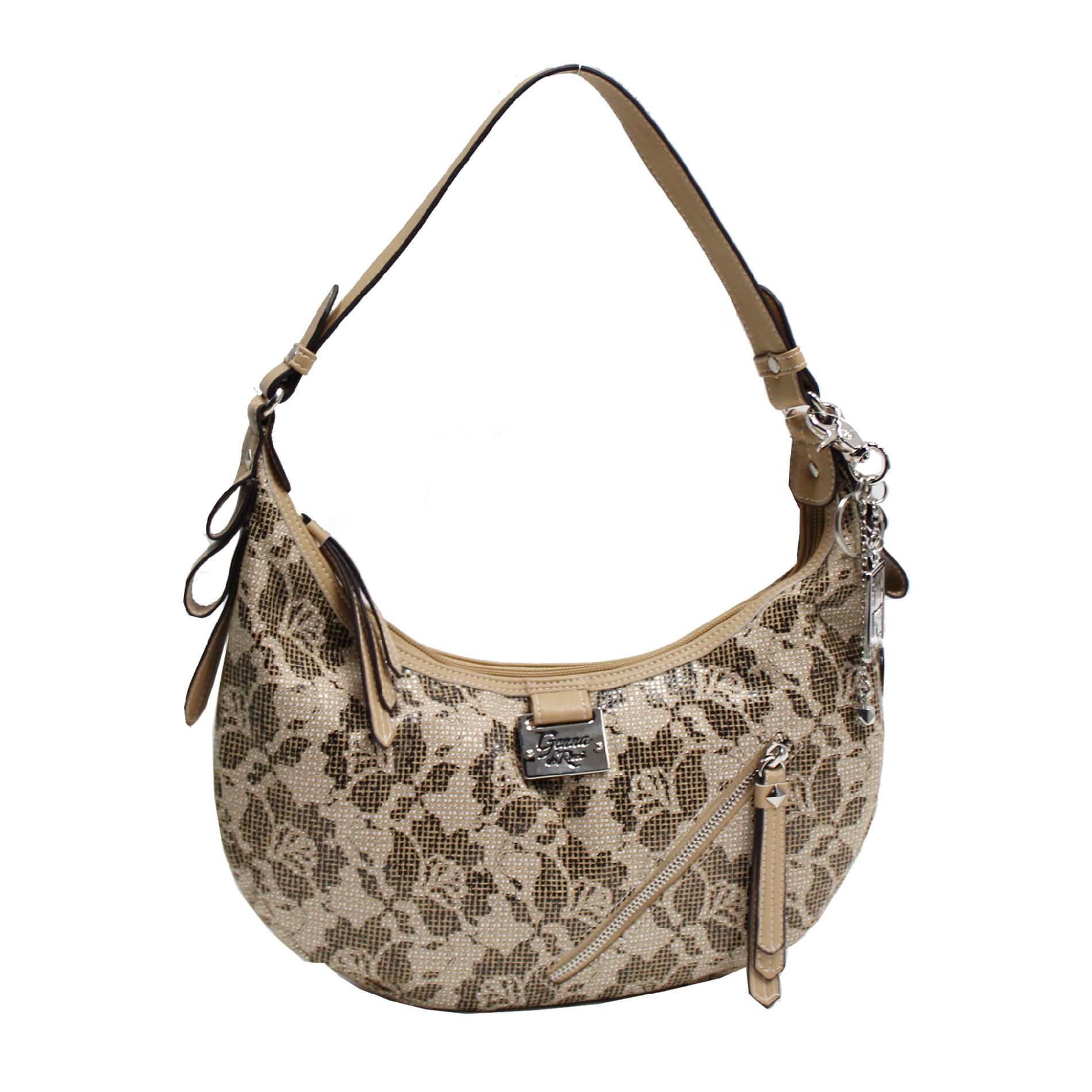 Genna De Rossi Women’s High Roller Hobo Floral Pattern Handbag at Sears.com