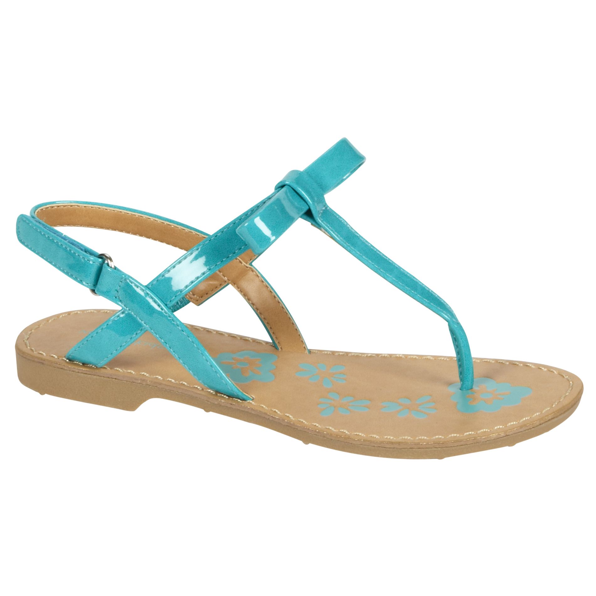 WonderKids Girl's Sandal Belle - Turquoise at Kmart.com