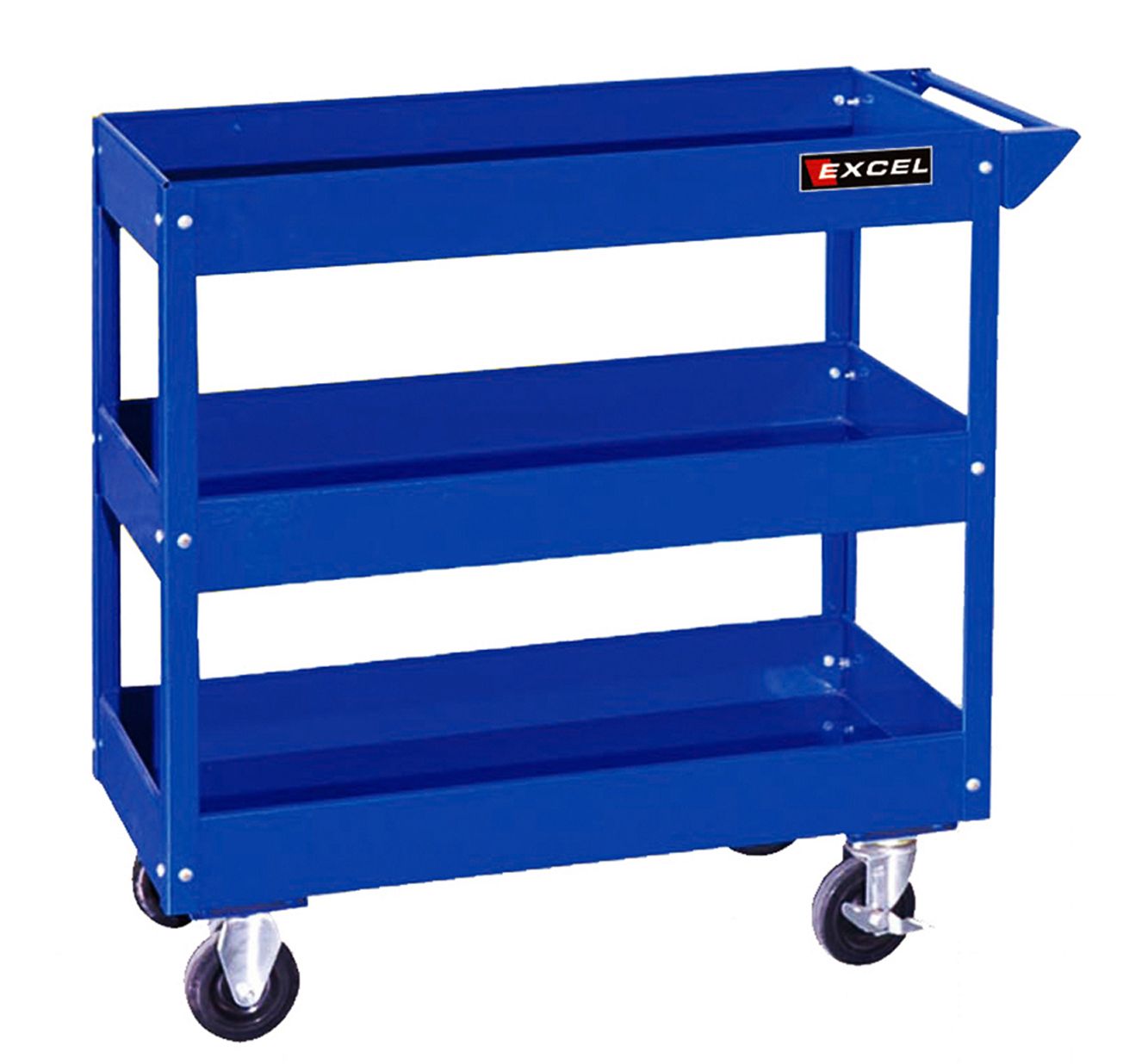 Excel three tray tool cart