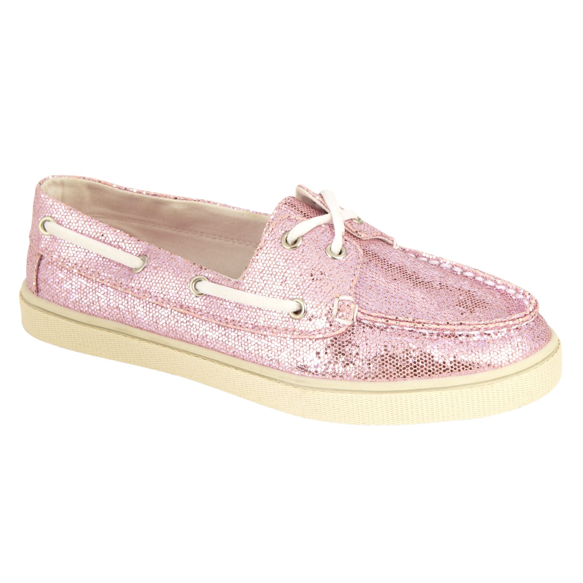 Bongo Women's Boat Shoe Edge- Pink at Kmart.com