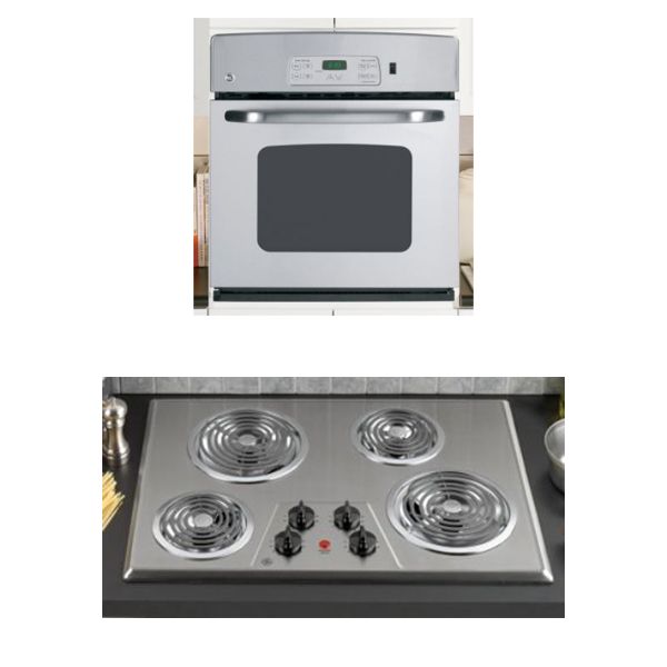GE Electric Single or Double Wall Oven with matching Cooktop at Sears.com