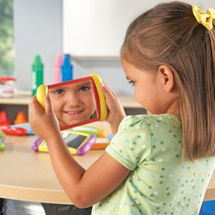 Learning Resources All About Me - 2 in 1 Mirrors (set of 6)