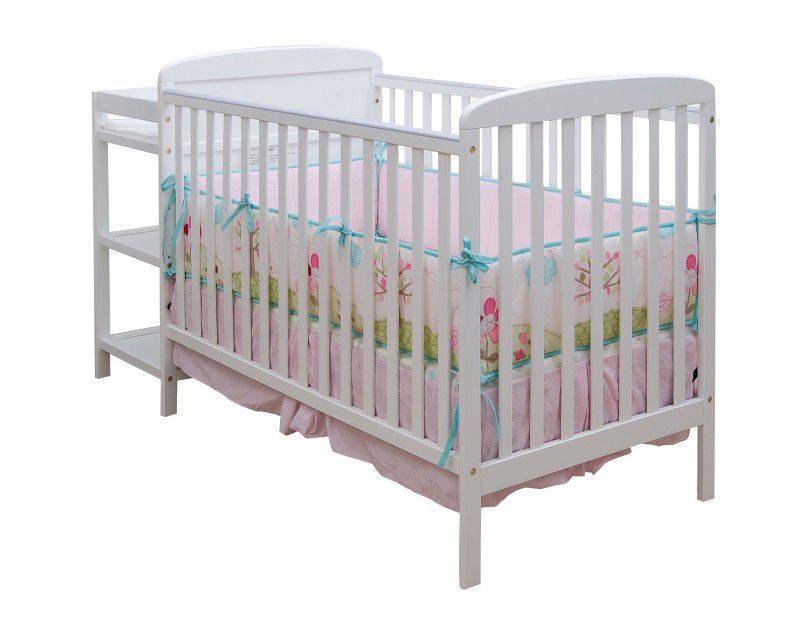 Dream On Me 2 in 1 Full Size Convertible Crib and Changing Table Combo-White at Sears.com