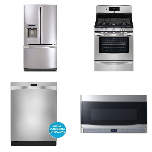Kenmore Kenmore Elite 4-pc. Kitchen Suite - Stainless ...