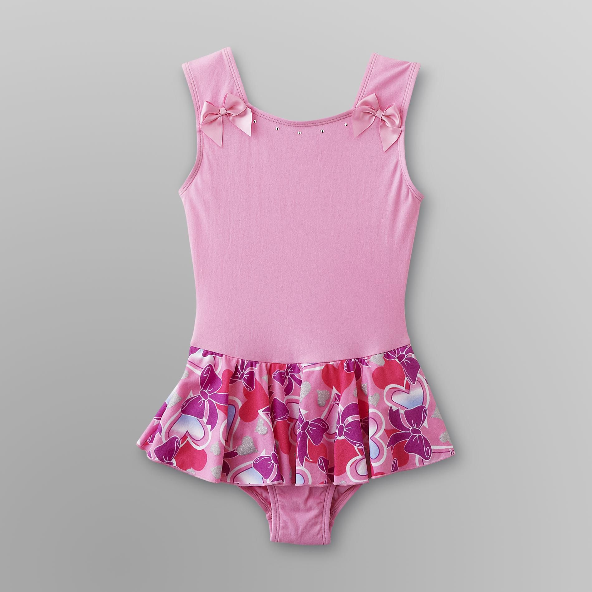 Girl's Gymnastics Leotard - Hearts & Bows at Sears.com