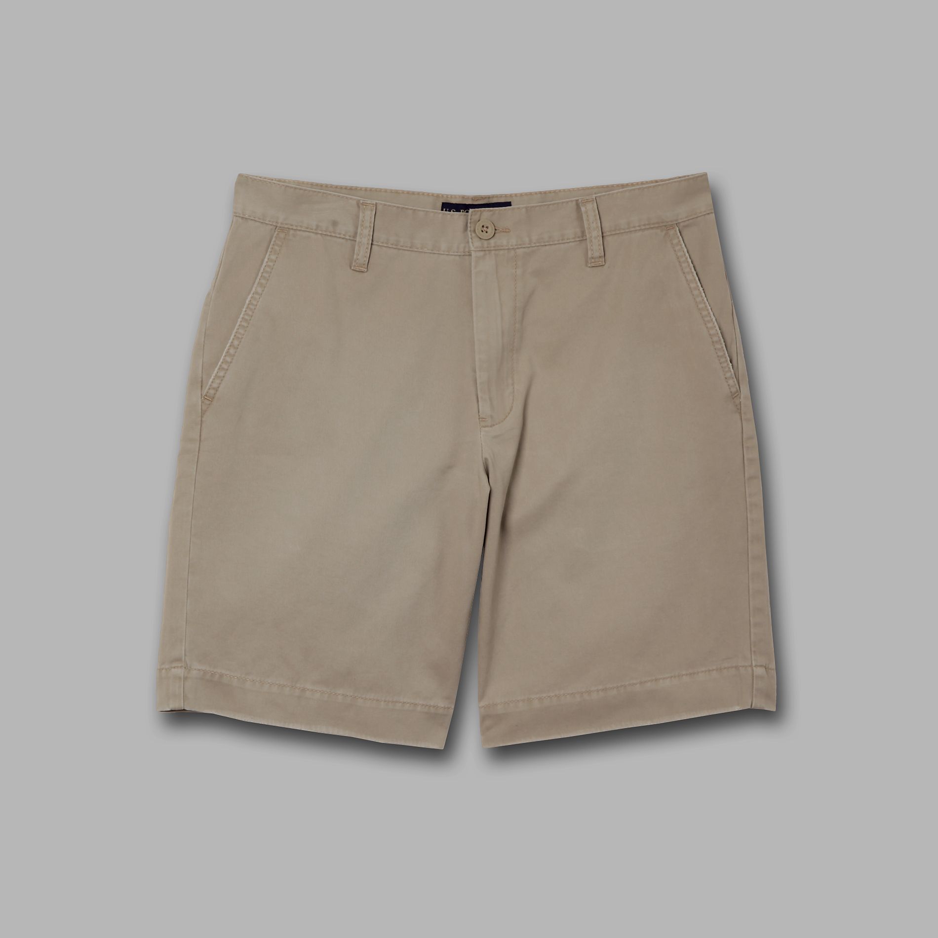 US Polo Assn. Men’s Solid Flat Front Shorts at Sears.com