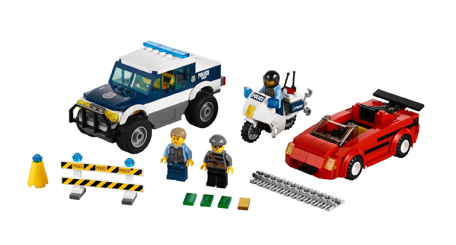 Lego Police Chase and Storage Bin Bundle             ...