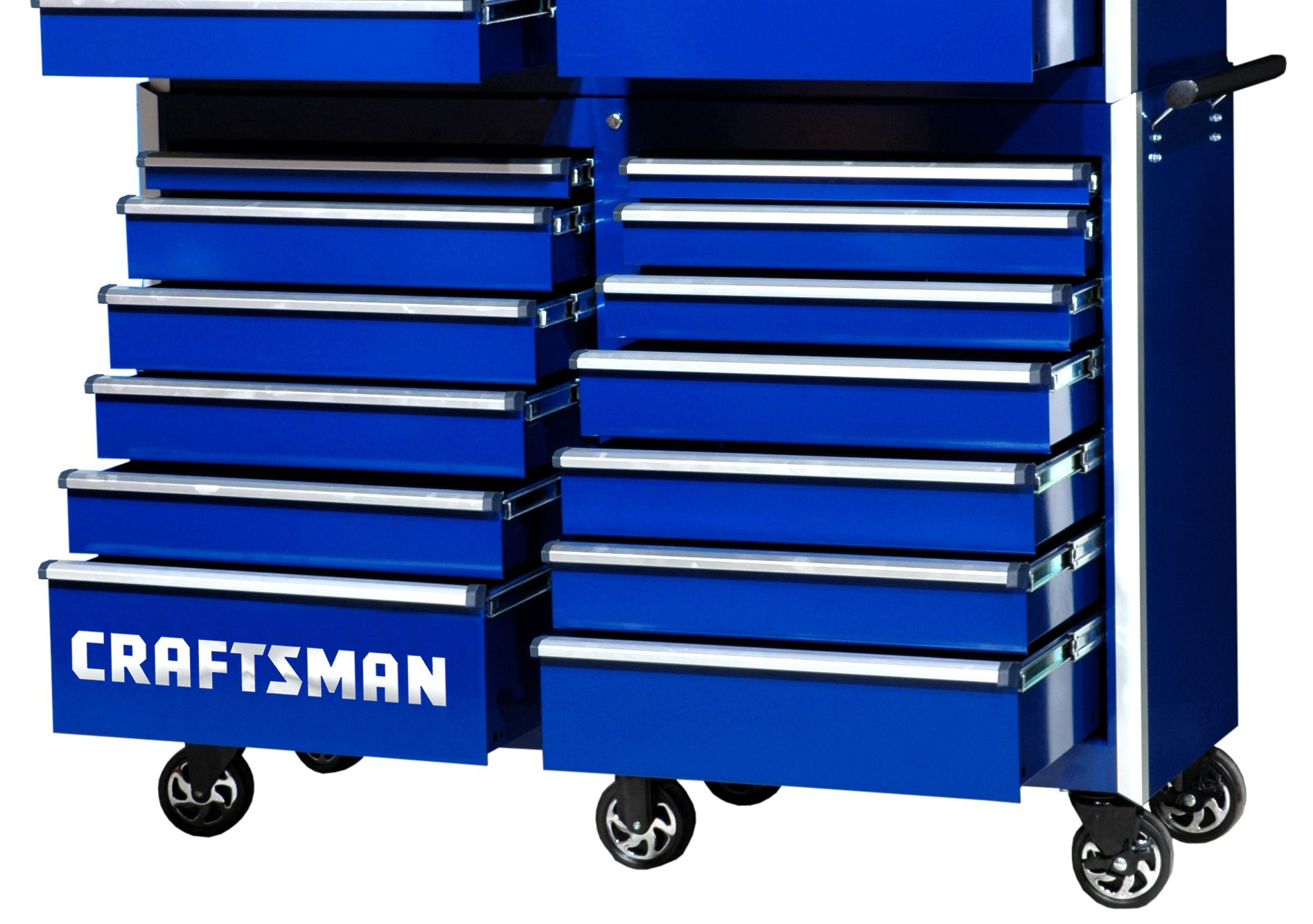 Craftsman 54 13-Drawer Ball Bearing Slides Roller Cabinet Blue